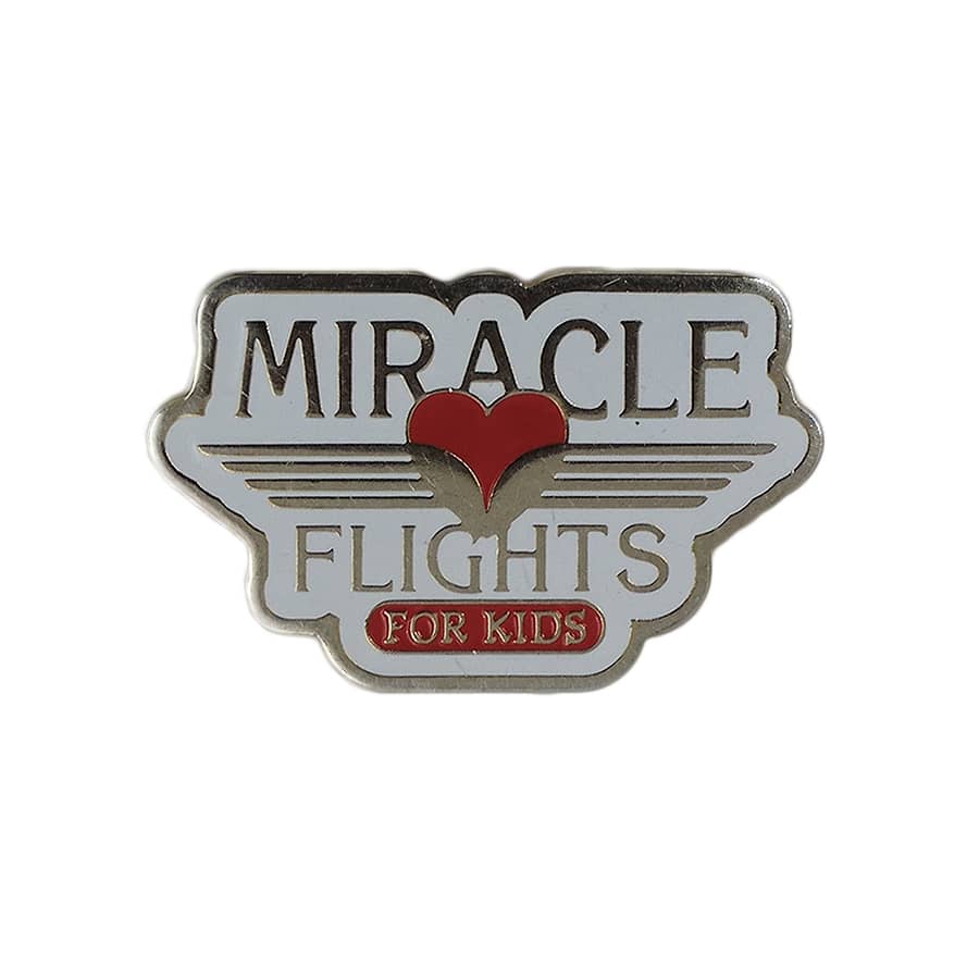 MIRACLE FLIGHTS FOR KIDS ピンズ 留め具付き