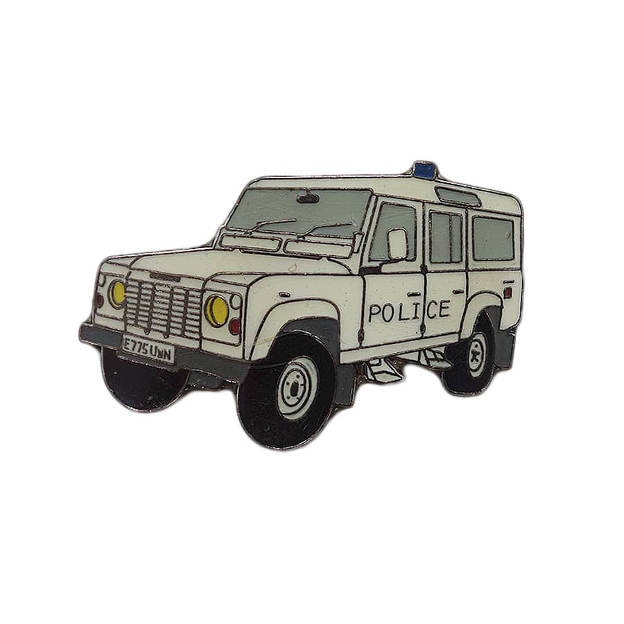 Police Land Rover ピンズ 自動車 留め具付き
