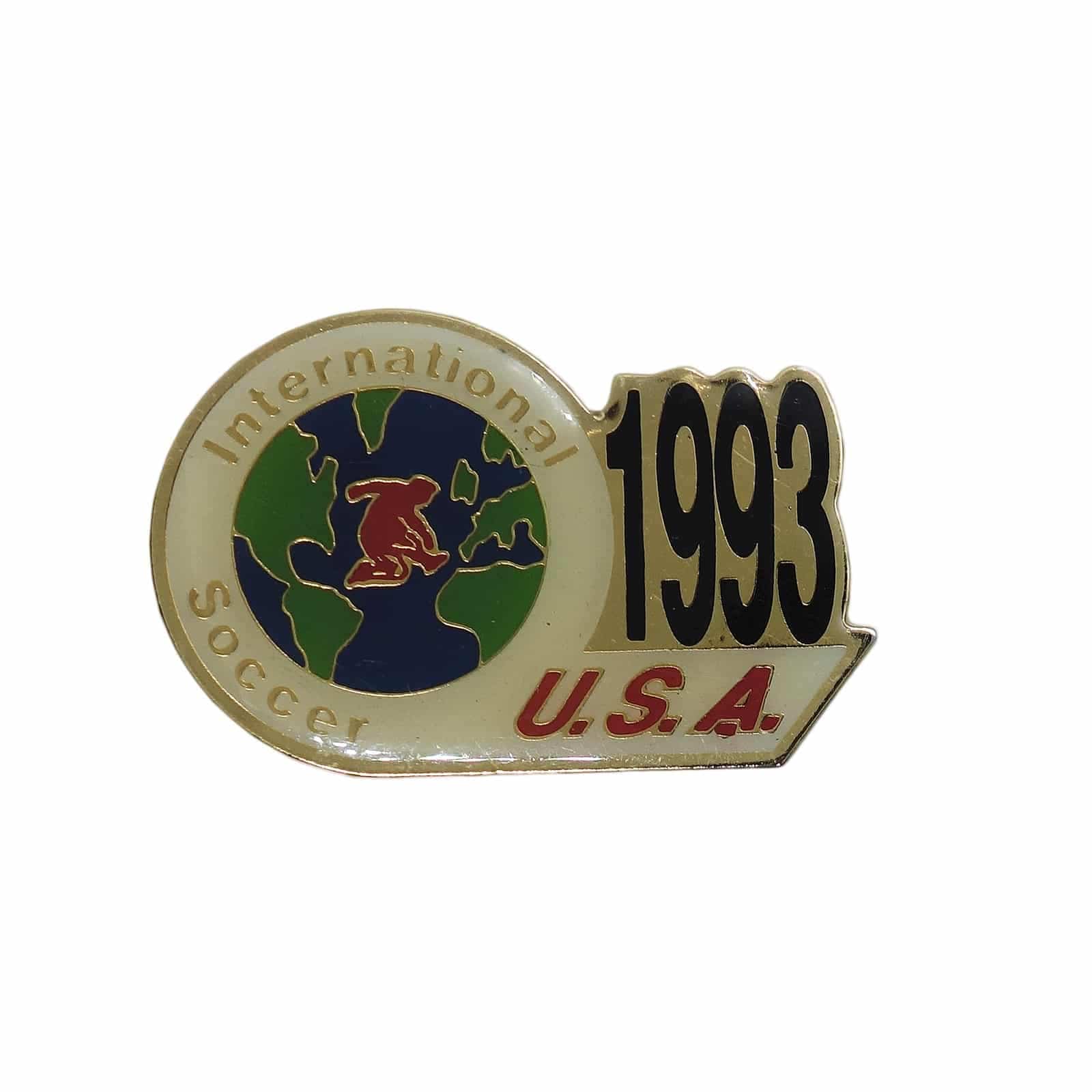International Soccer USA 1993 ピンズ サッカー 留め具付き