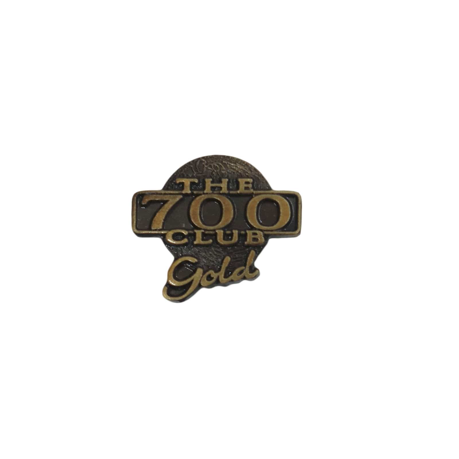 THE 700 CLUB ピンズ gold 留め具付き