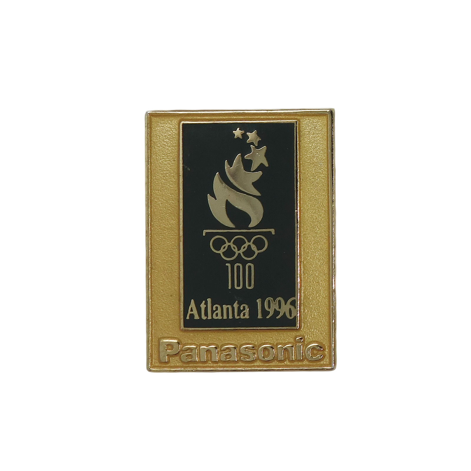 1996年 アトランタオリンピック ピンズ 五輪 Panasonic 留め具付き