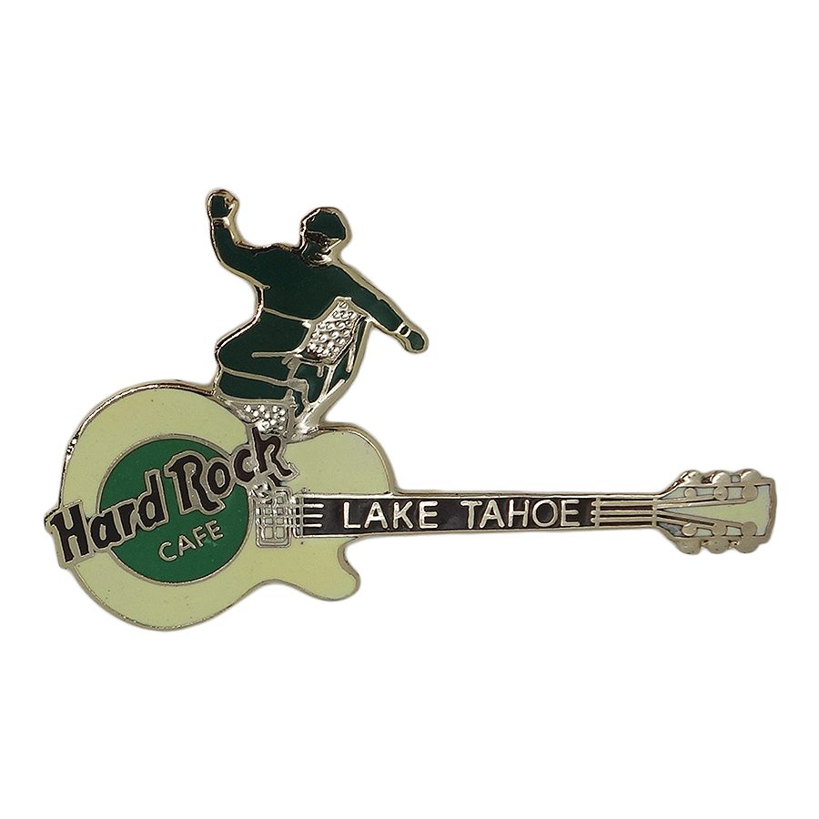 Hard Rock CAFE ギター ブローチ ハードロックカフェ LAKE TAHOE
