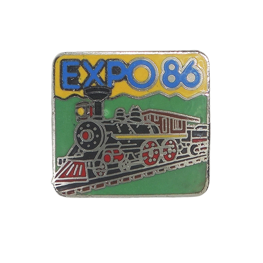 EXPO86 ピンズ 蒸気機関車