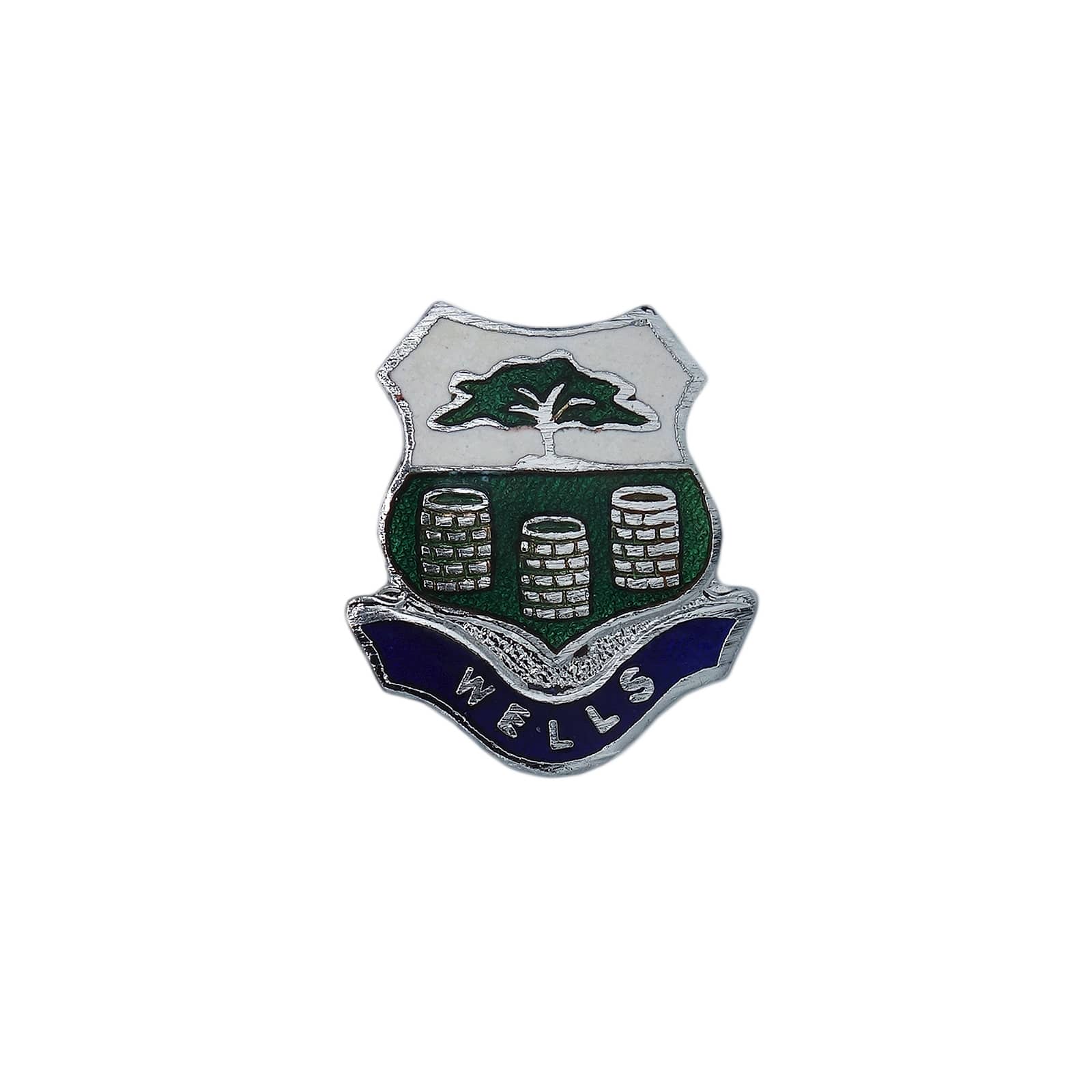 WELLS ウェルズ 紋章 ピンバッジ ブローチ