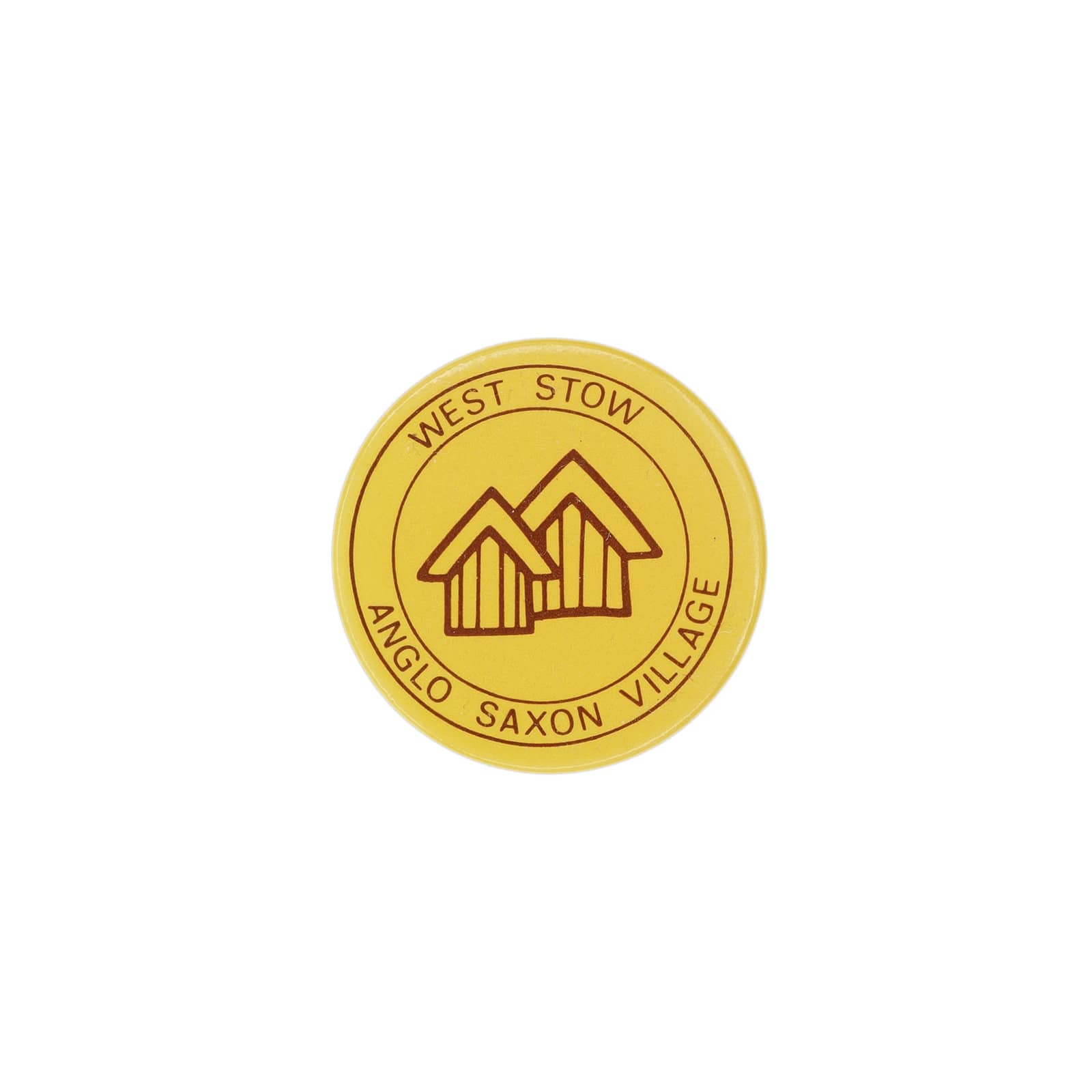 WEST STOW ANGLO SAXON VILLAGE 缶バッジ バッチ