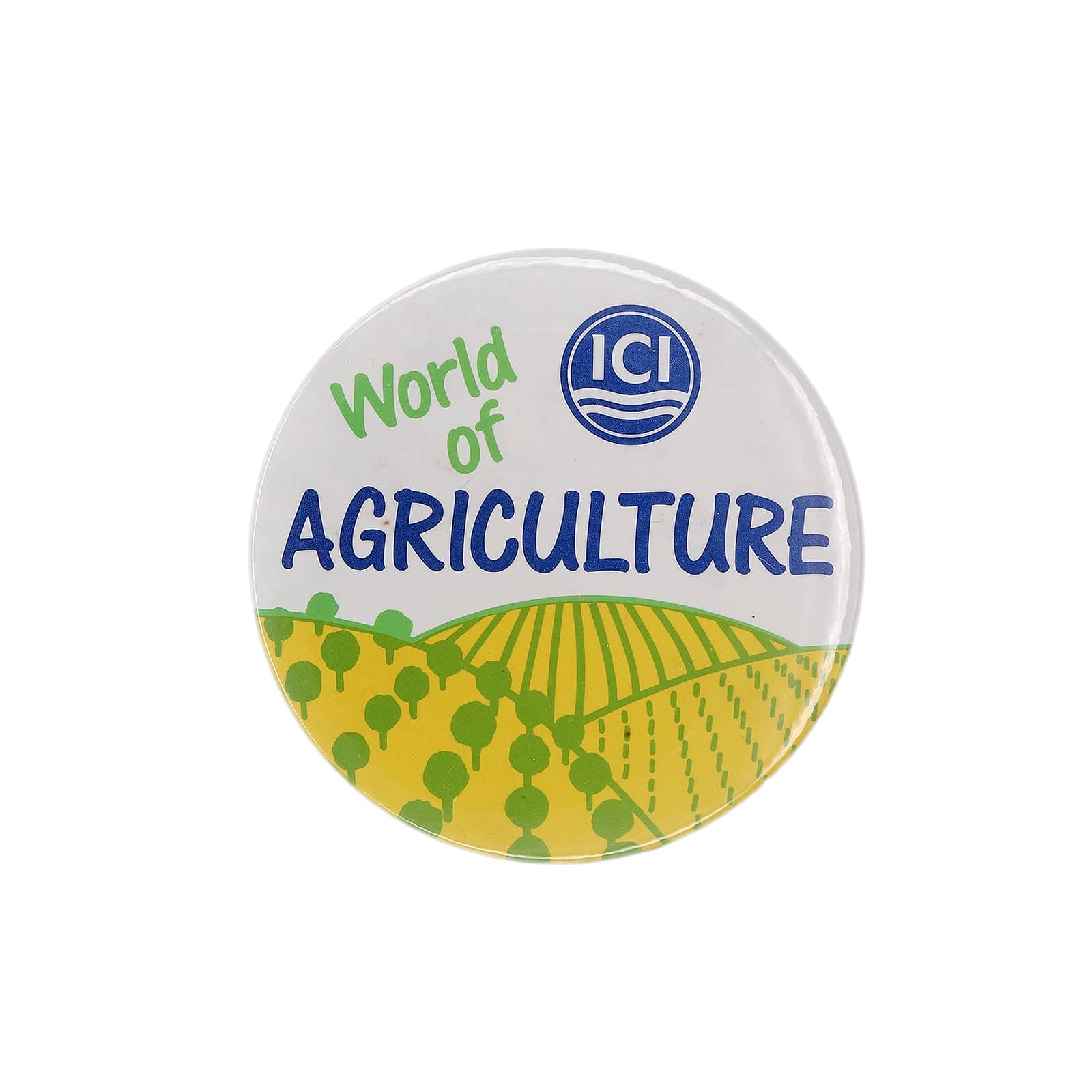 World of AGRICULTURE 缶バッジ バッチ ICI