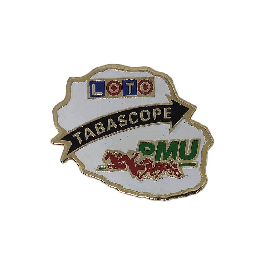 TABASCOPE ピンズ たばこ店 LOTO PMU 留め具付き