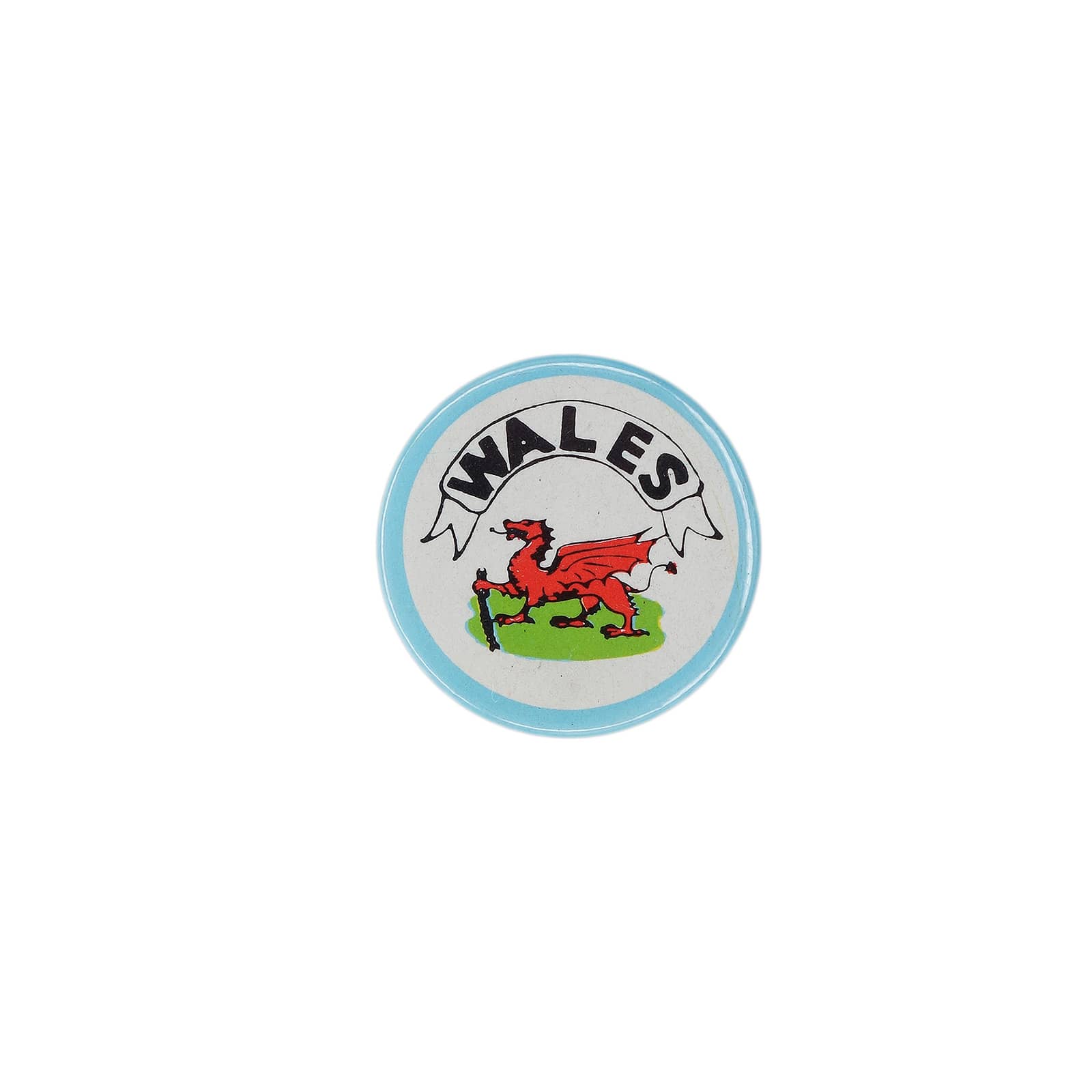 WALES ウェールズ Y Ddraig Goch 赤いドラゴン バッジ バッチ