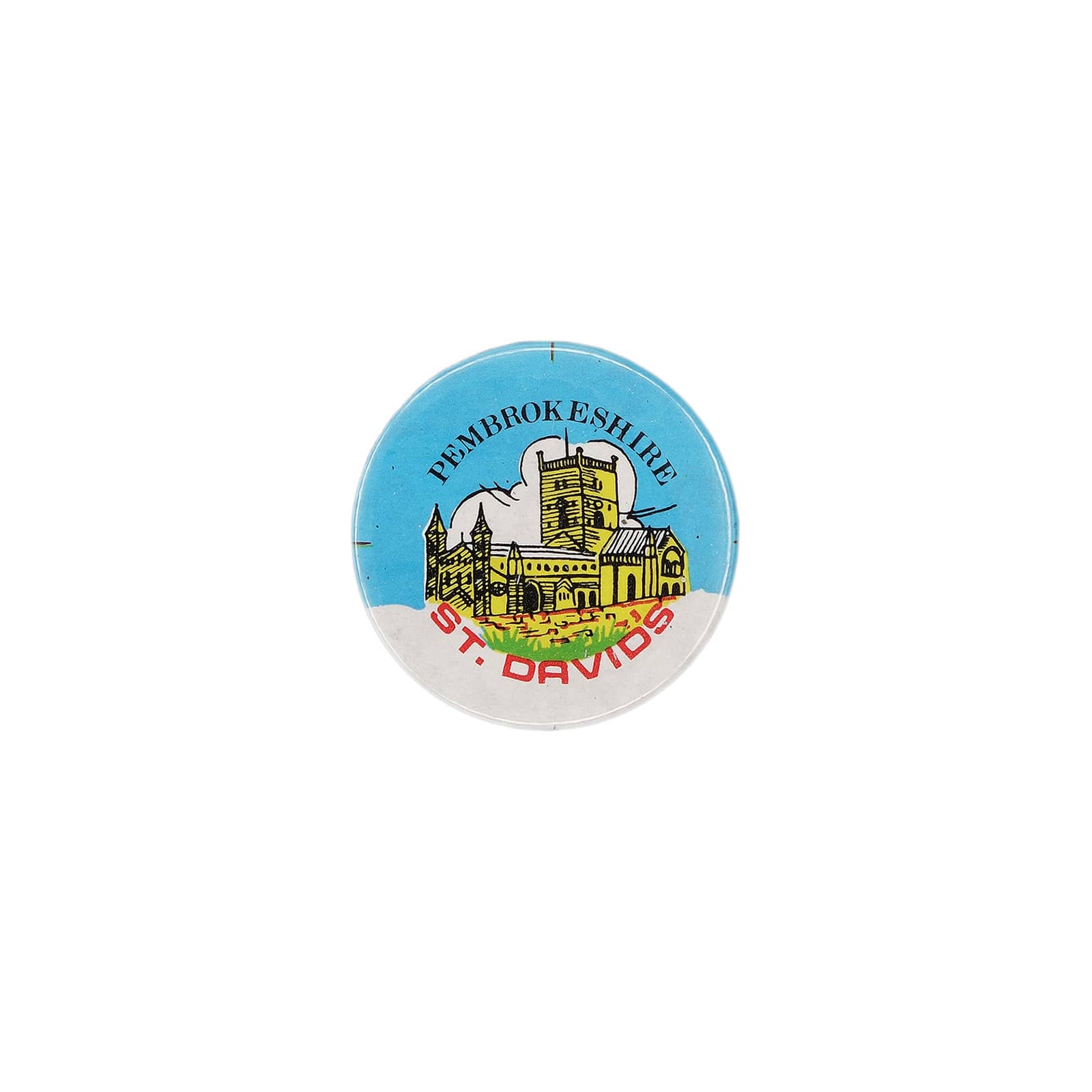 PEMBROKESHIRE ST. DAVID'S セント・デイヴィッズ大聖堂 バッジ バッチ