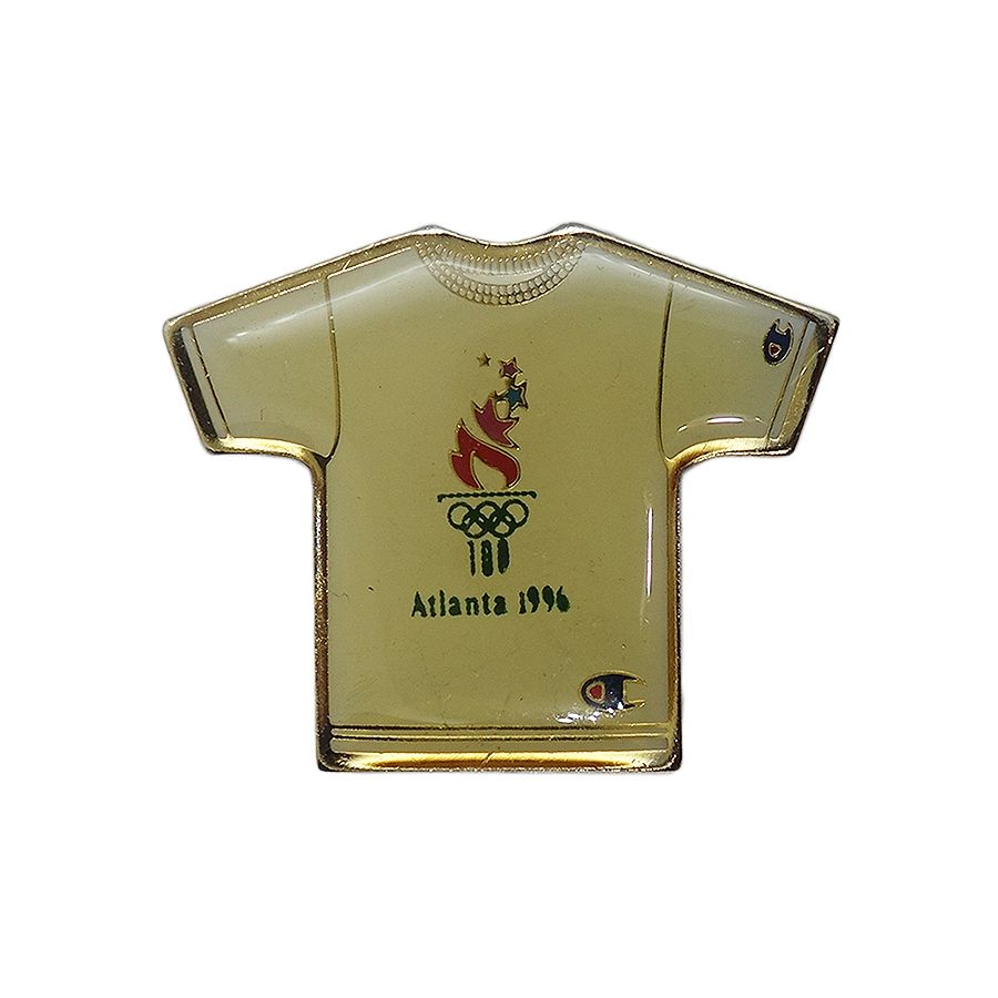 1996年 アトランタオリンピック ピンズ 五輪 Champion Tシャツ型