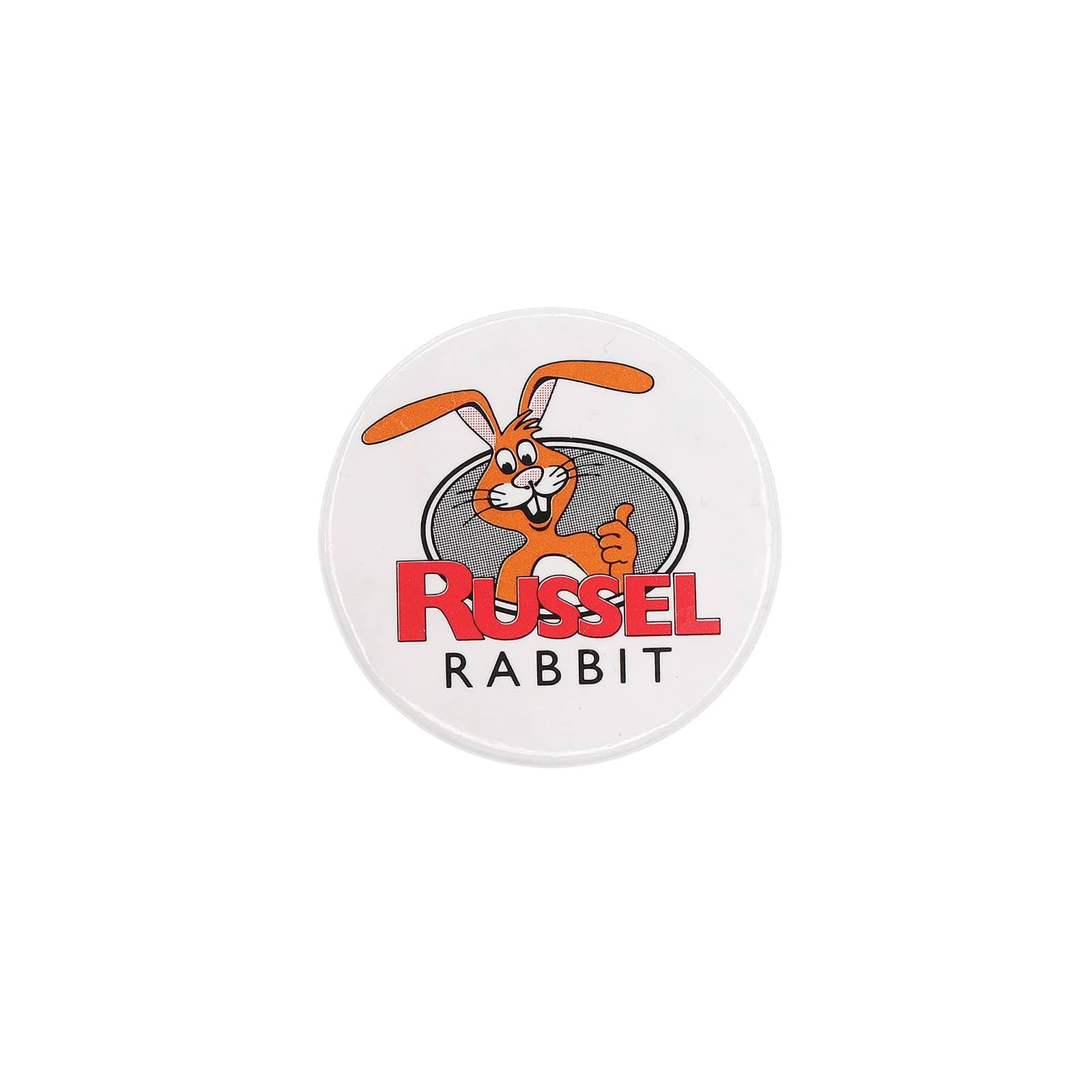 RUSSEL RABBIT ウサギ 缶バッジ バッチ