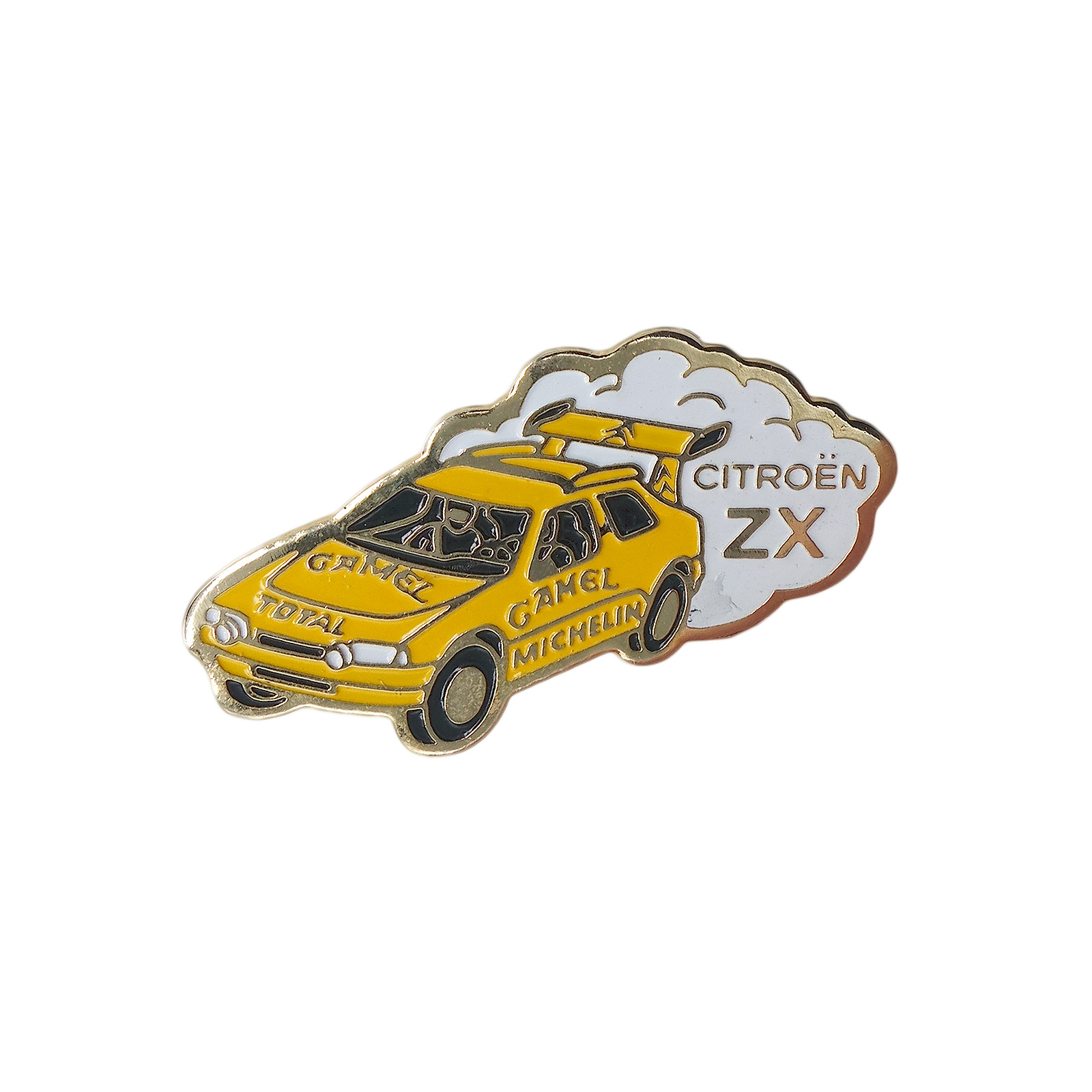 CITREN シトロエン ZX ラリーカー ピンズ TOTAL CAMEL MICHELIN