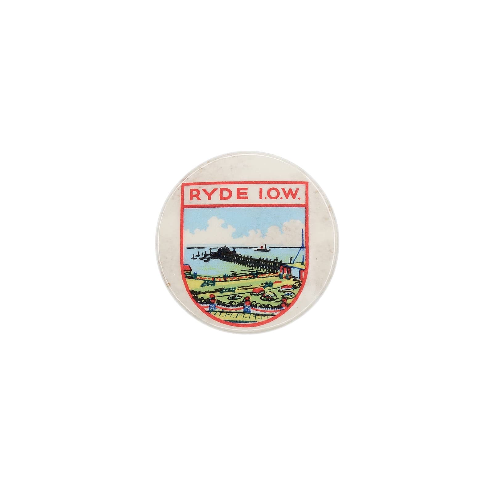 RYDE I.O.W.: ライド 缶バッジ バッチ