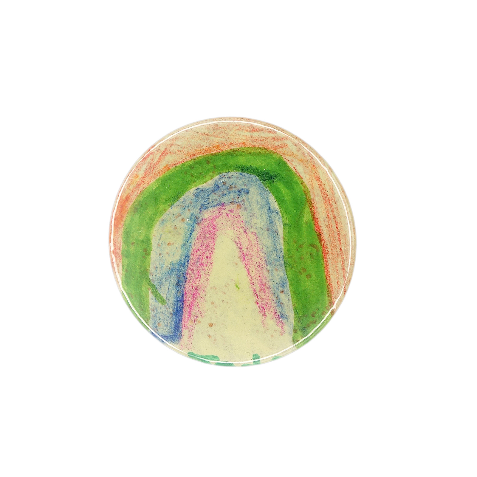 レインボー 缶バッジ バッチ