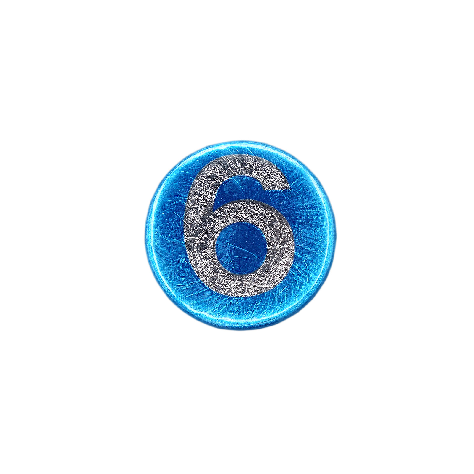 数字 6 缶バッジ バッチ