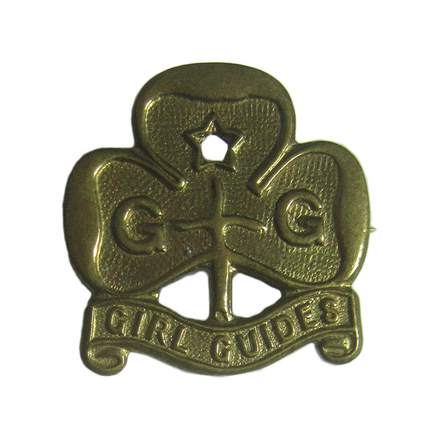 ブローチ ビンテージ ガールスカウト GIRL GUIDES イギリス