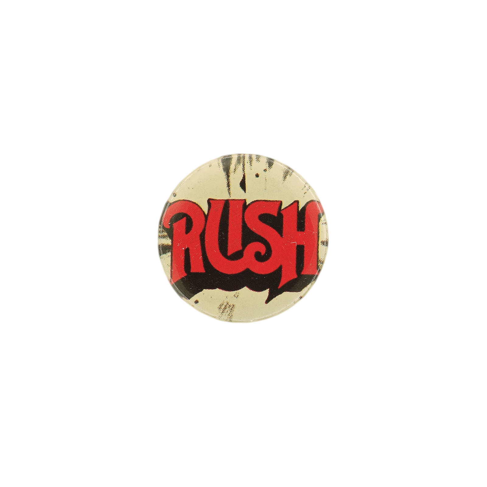 RUSH ラッシュ 缶バッジ バッチ ロックバンド 1980