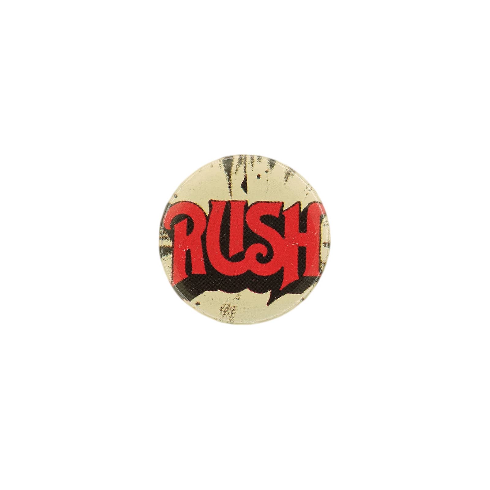 RUSH ラッシュ 缶バッジ バッチ ロックバンド 1980