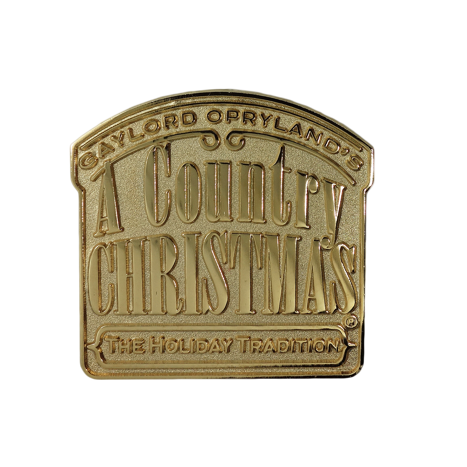 GAYLORD OPRYLAND'S A Country CHRISTMAS ピンズ 留め具付き