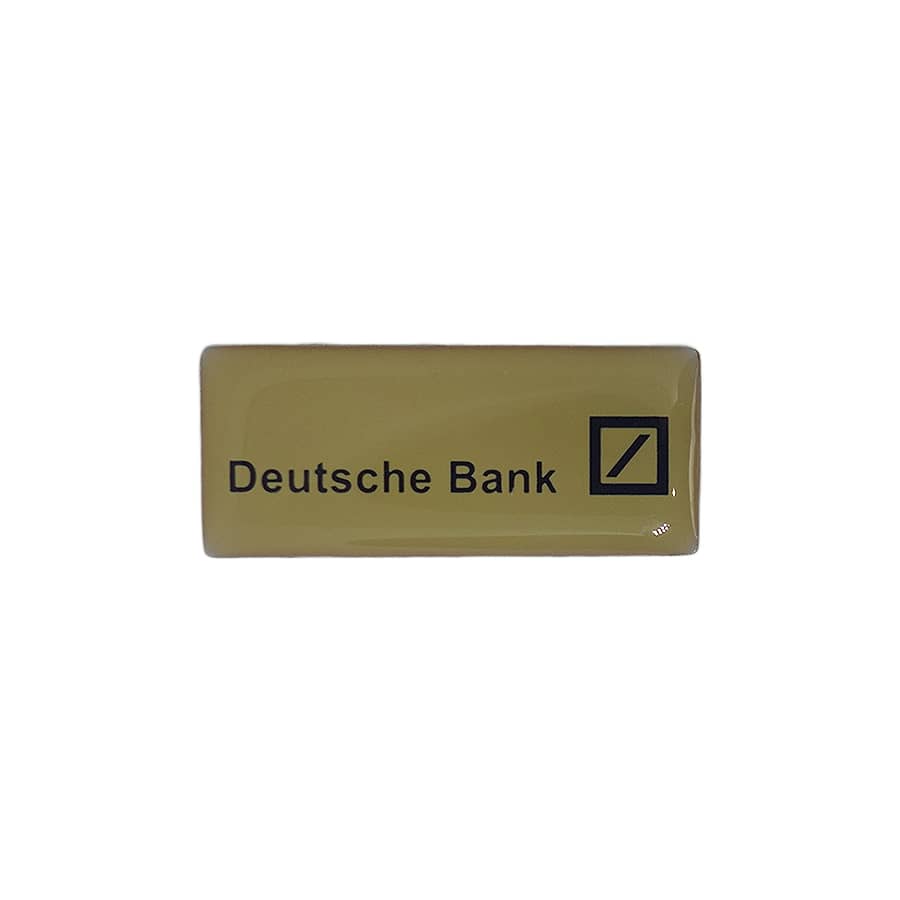 Deutsche Bank ピンズ ドイツ銀行 留め具付き