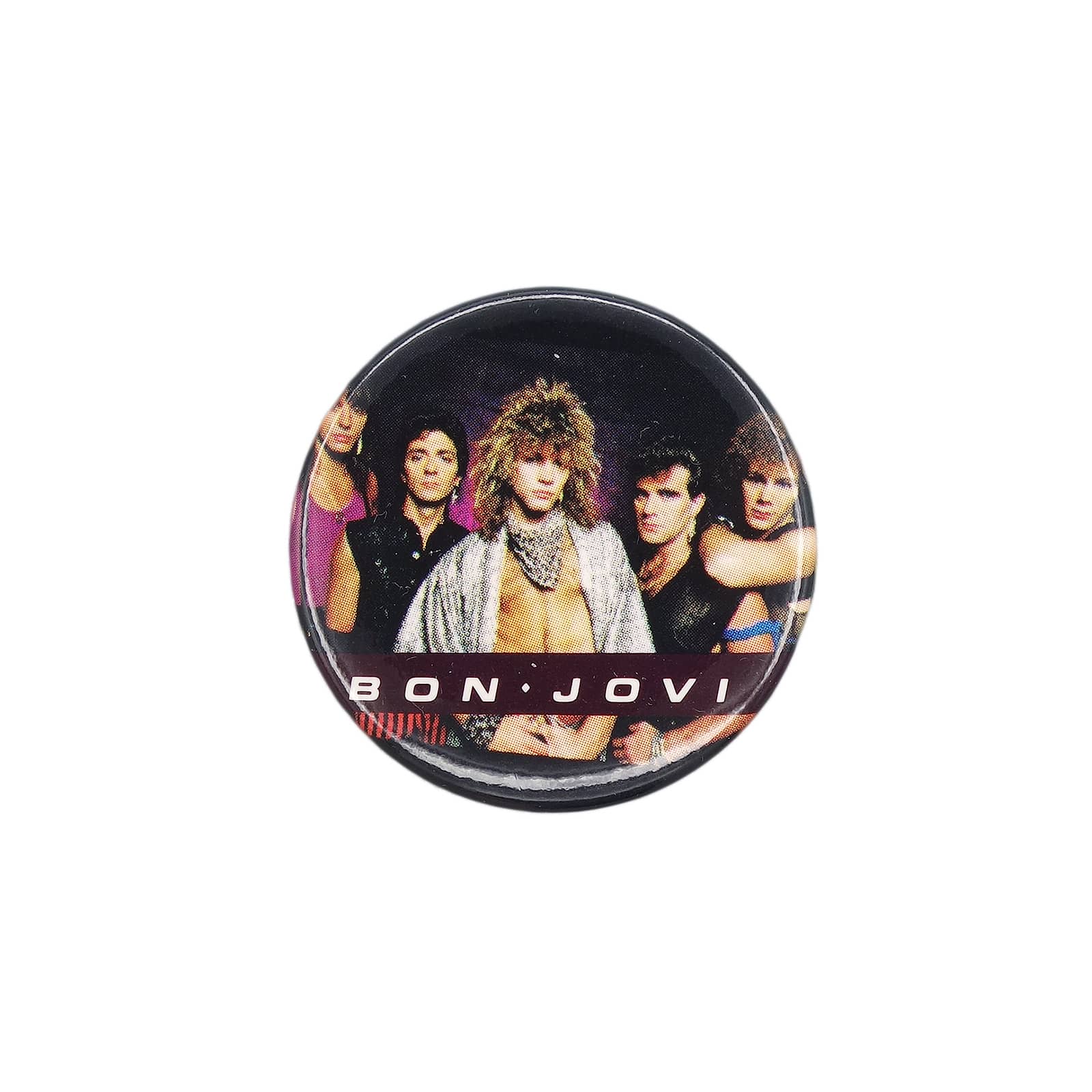 BON JOVI ボン・ジョヴィ 缶バッジ バッチ ロックバンド 1985