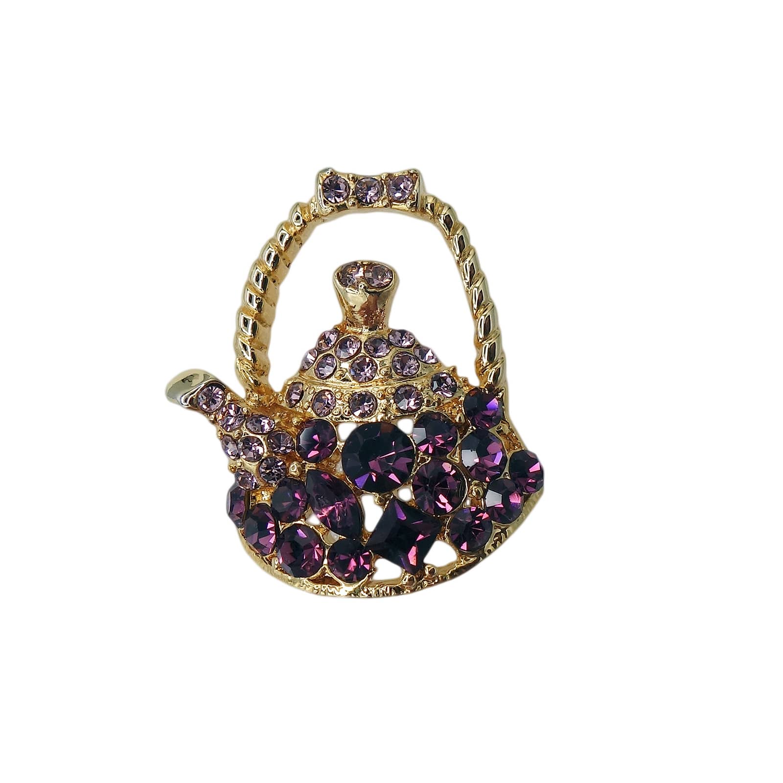 ティーポット ピンズ ラインストーン