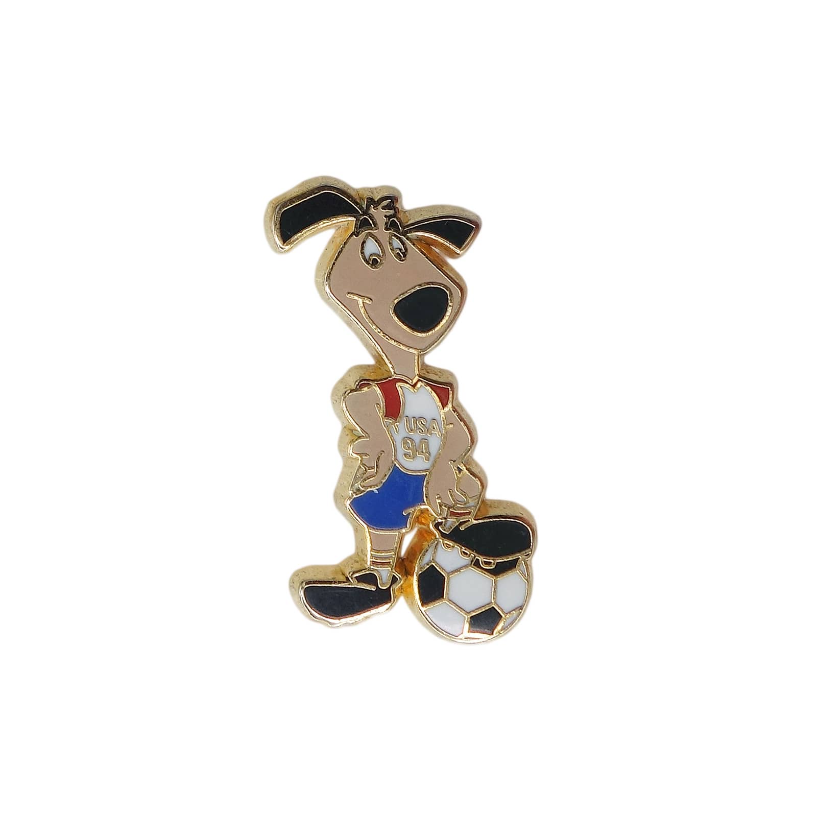 1994 FIFAワールドカップ サッカー アメリカ大会 ピンズ マスコットキャラ ストライカー
