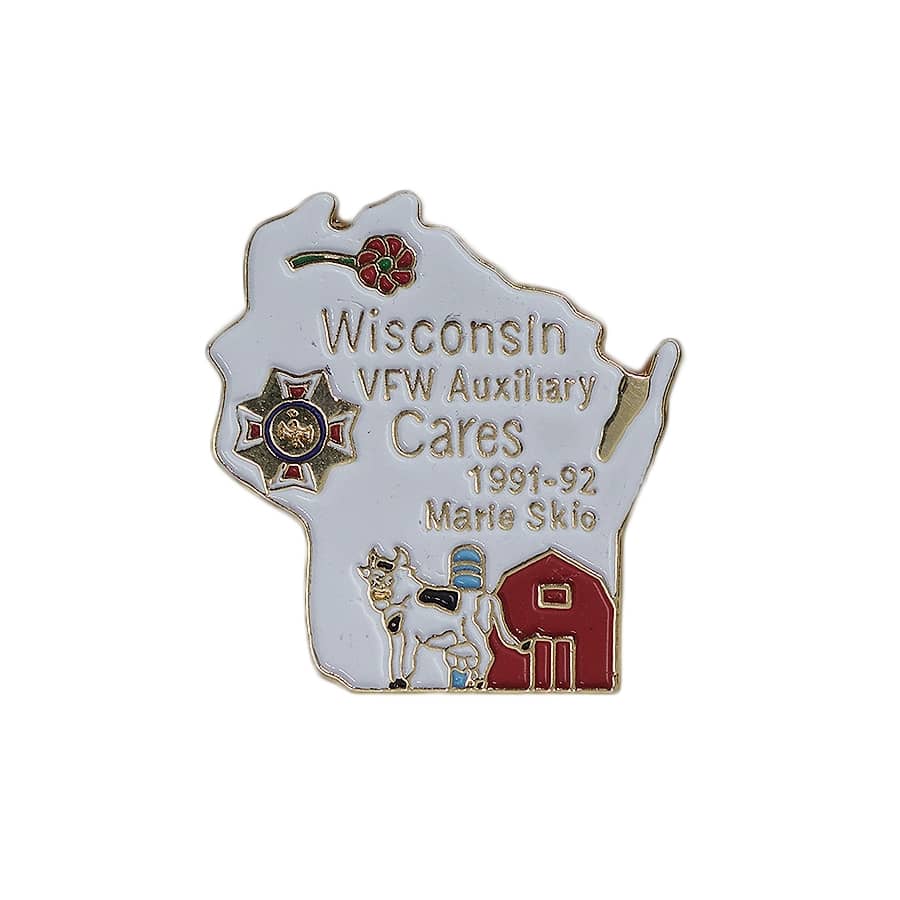 Wisconsin Veterans of Foreign Wars ピンズ 留め具付き