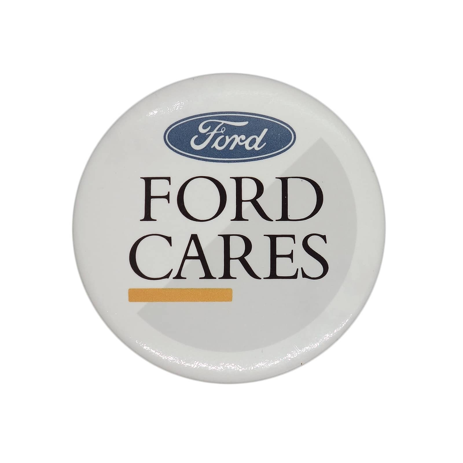 自動車メーカー Ford フォード 缶バッジ バッチ FORD CARES