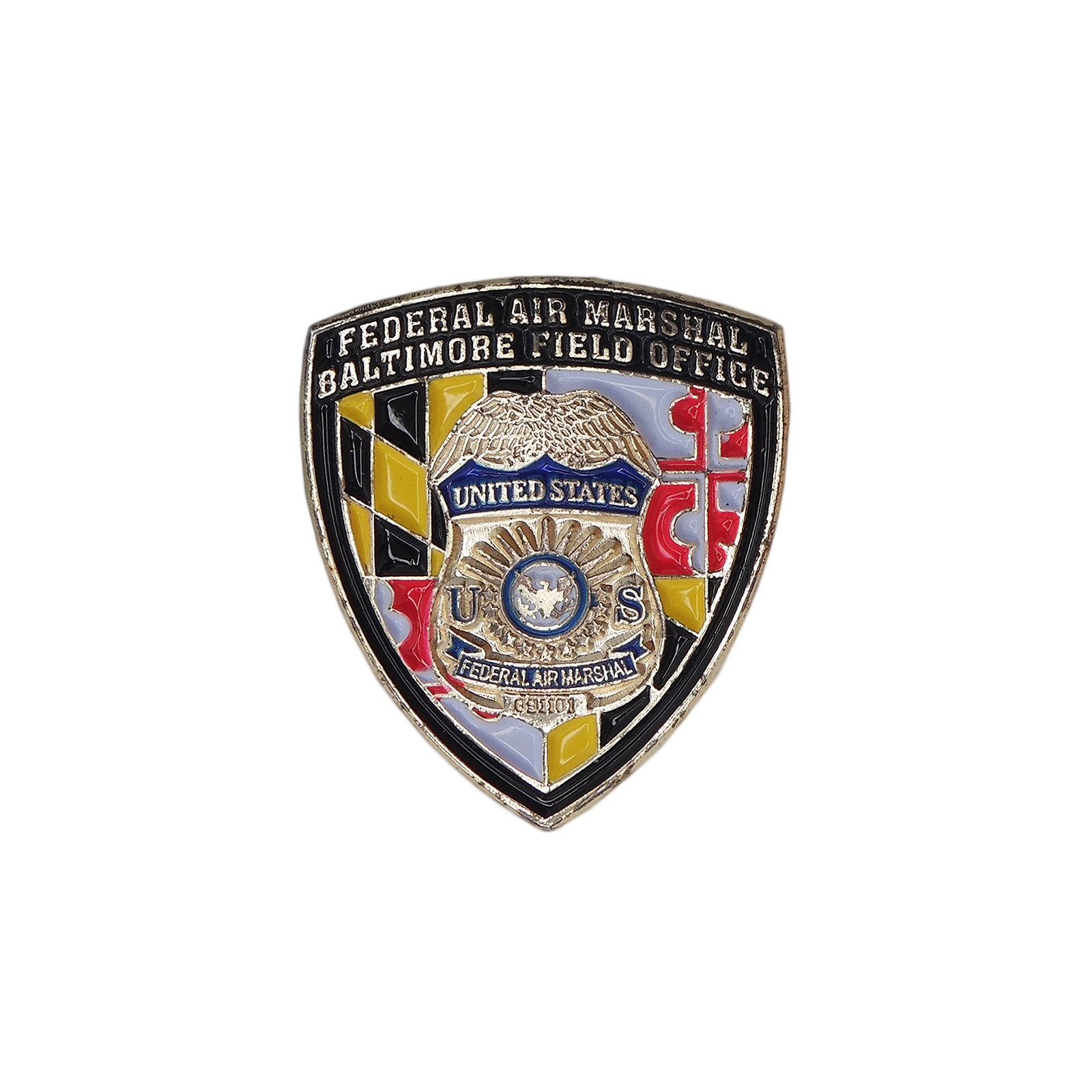 連邦航空保安官局 ボルチモア支局 ピンズ FEDERAL AIR MARSHAL