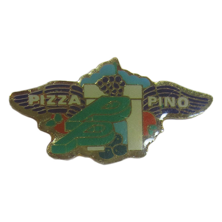 ピンズ ピザ レストラン PIZZA PINO 留め具付き