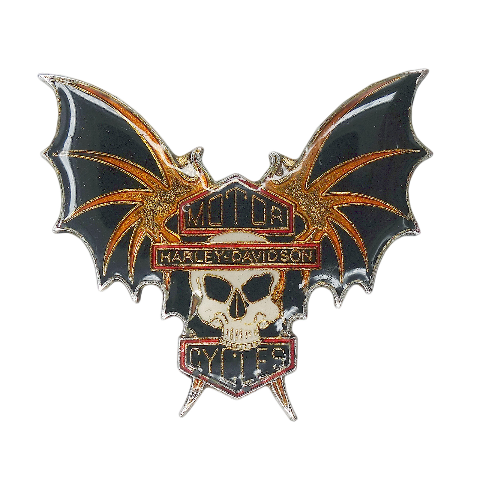 HARLEY-DAVIDSON ハーレーダビッドソン バットウィング バイカー ピンズ