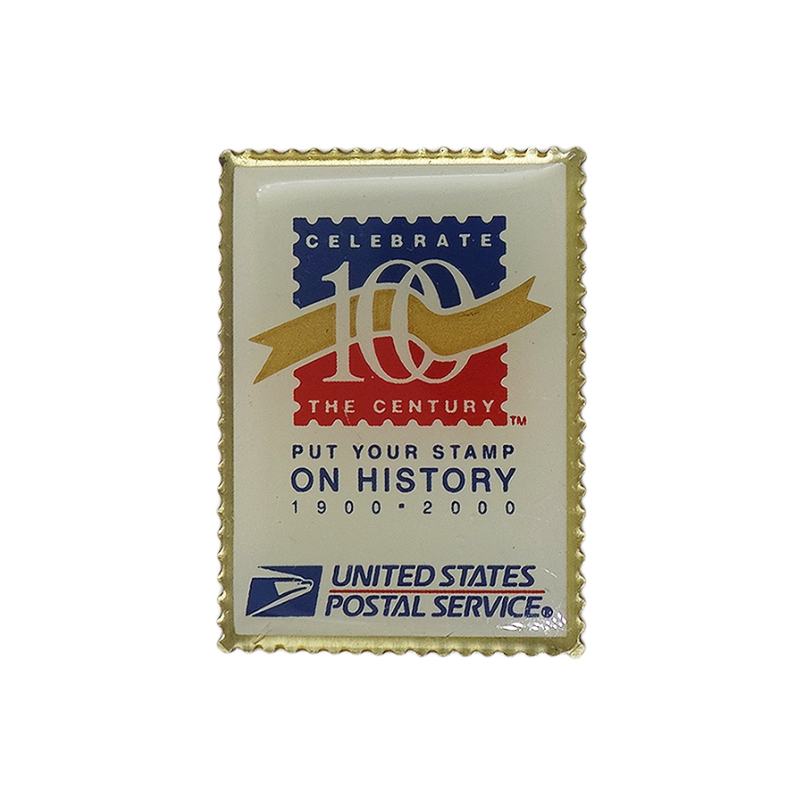 UNITED STATES POSTAL SERVICE 切手型 ピンズ