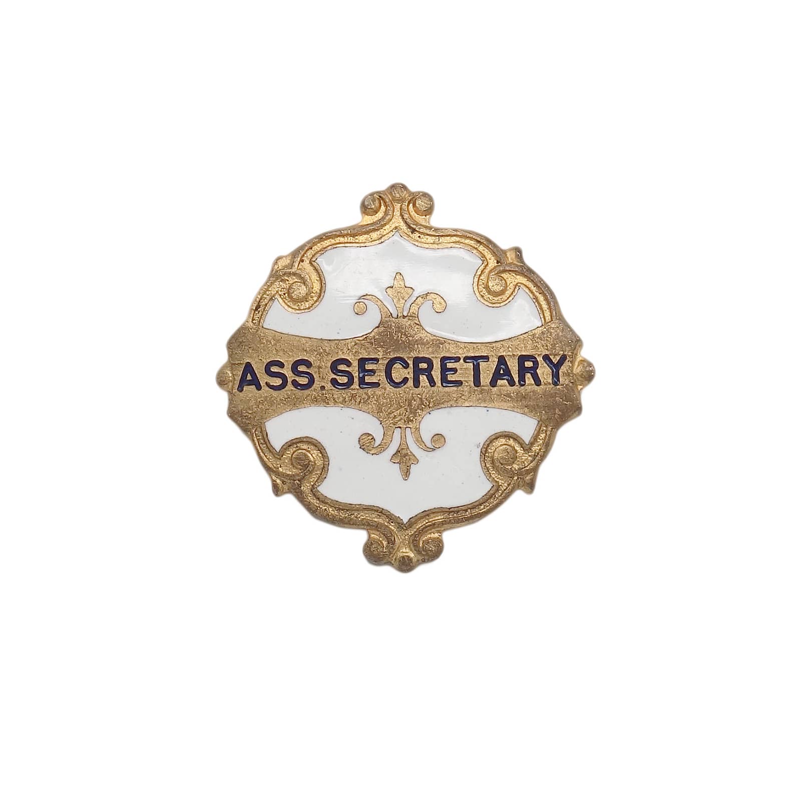 ASS. SECRETARY ピンバッジ ブローチ
