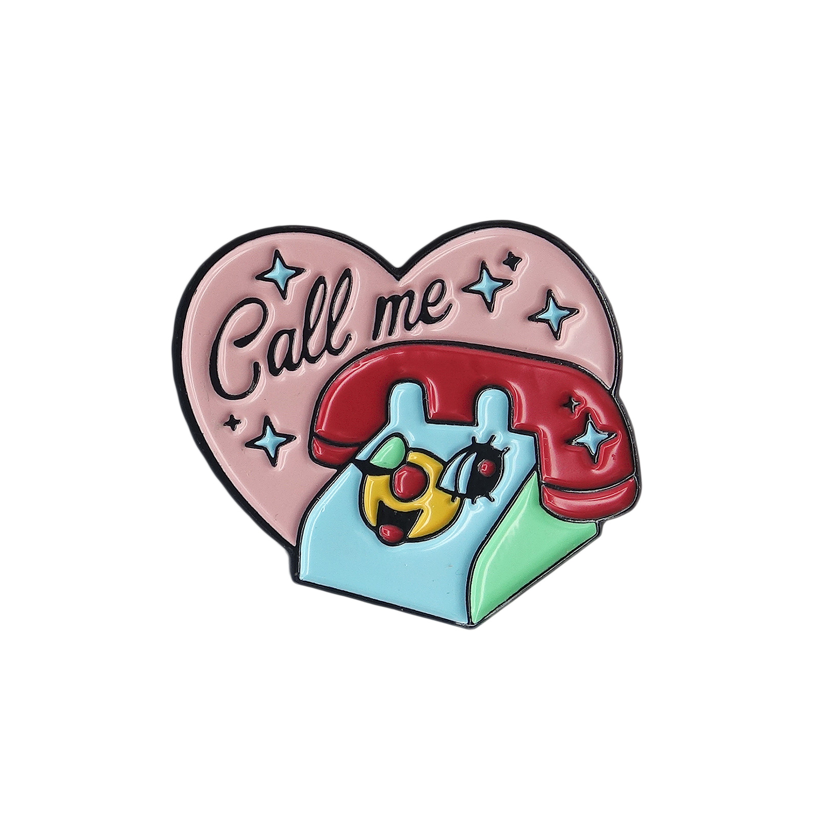 Call me 電話 ピンズ