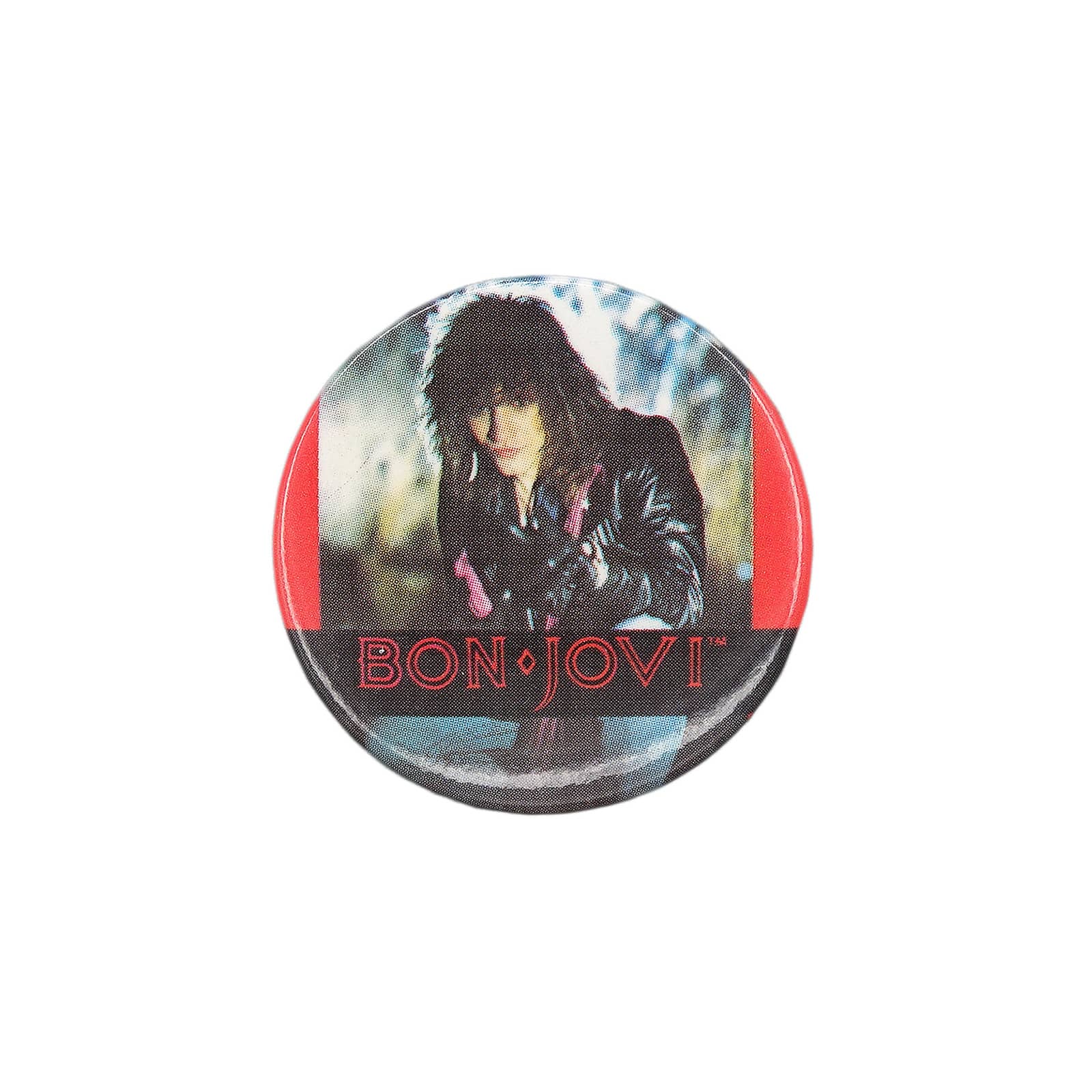 BON JOVI ボン・ジョヴィ 缶バッジ バッチ ロックバンド 1987