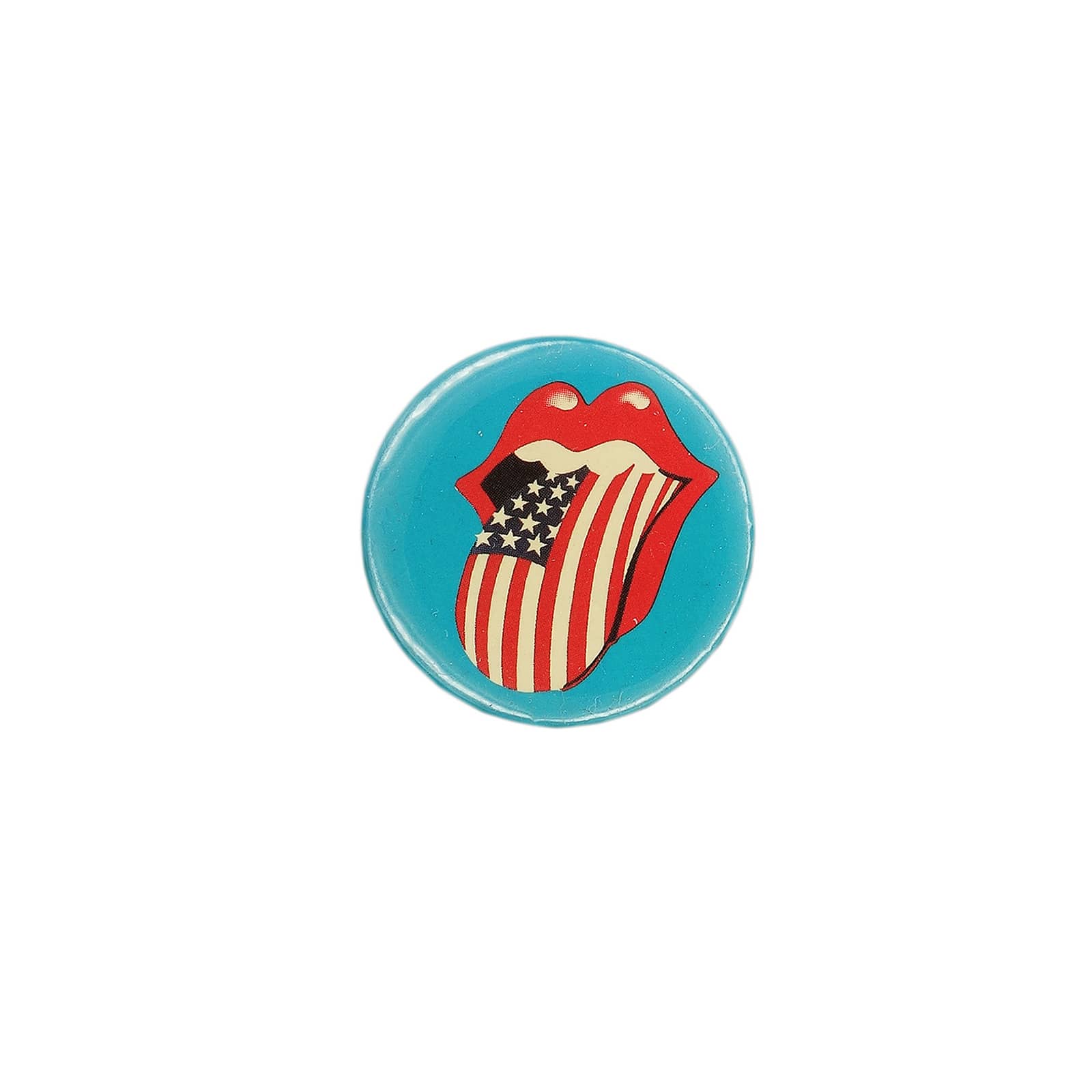 The Rolling Stones ローリング・ストーンズ ベロ 缶バッジ ロックバンド 1982