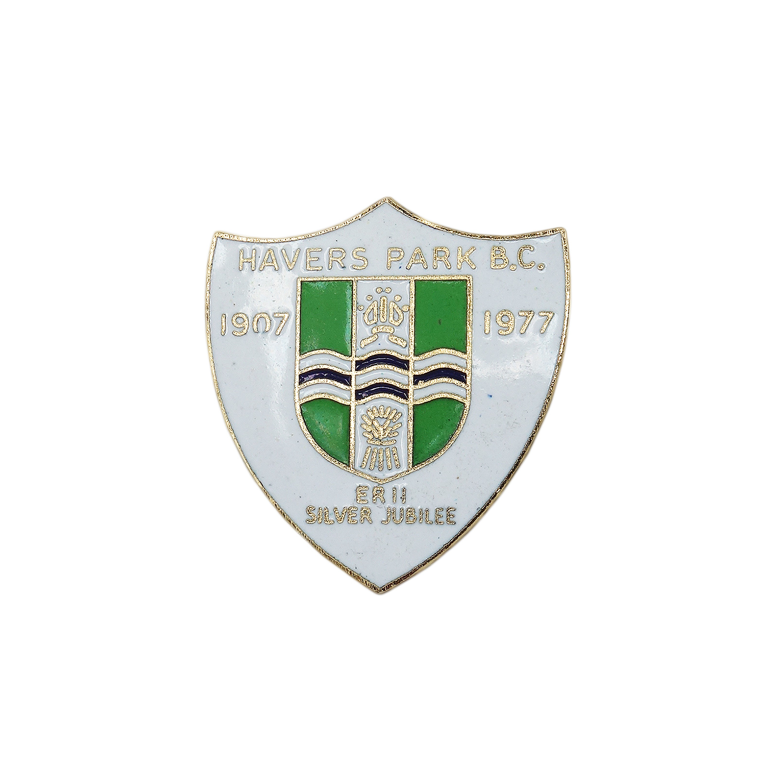 HAVERS PARK B.C. ピンバッジ ブローチ 英国 ローンボウルズクラブ