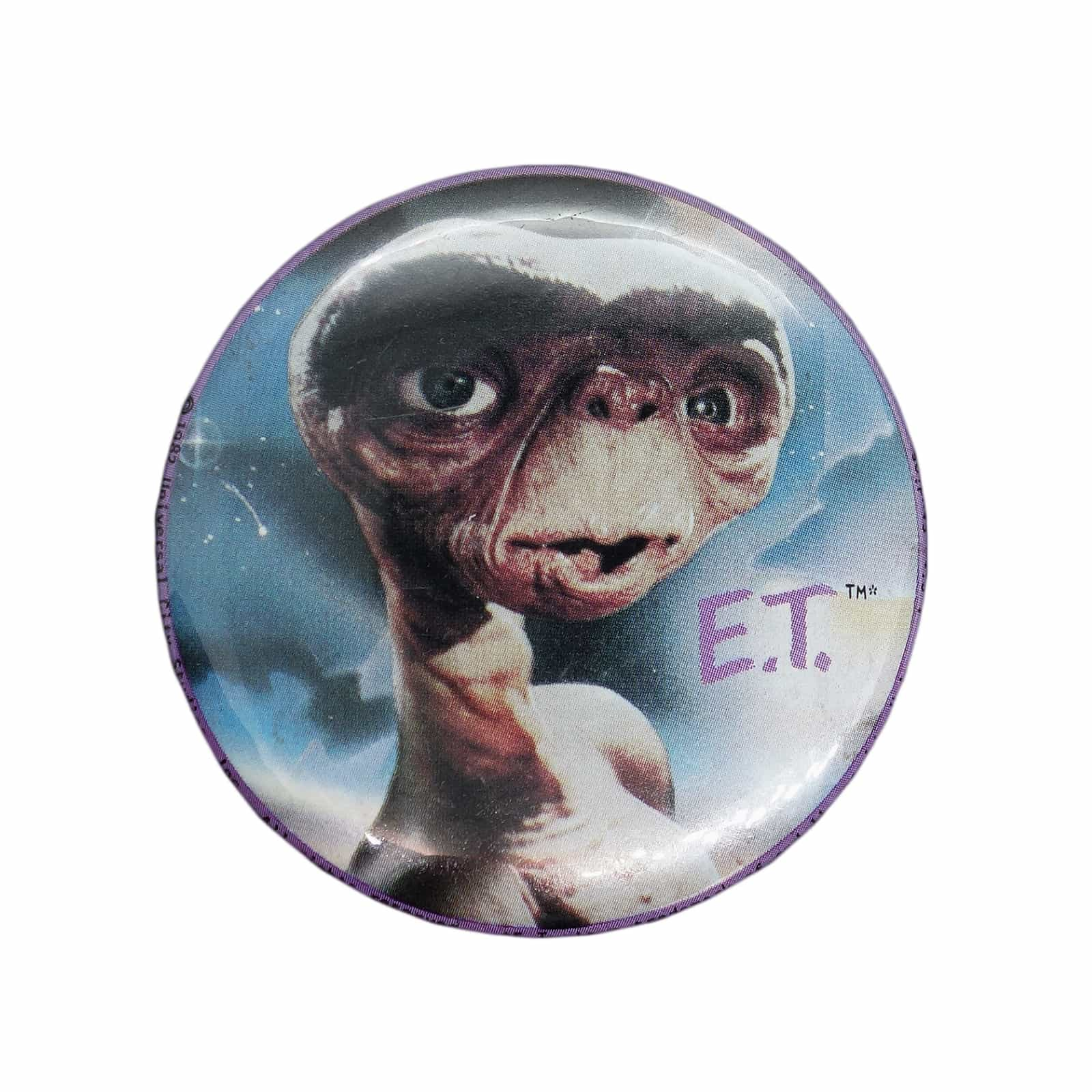 映画 E.T. 缶バッジ バッチ 1982 Universal City Studios, Inc.