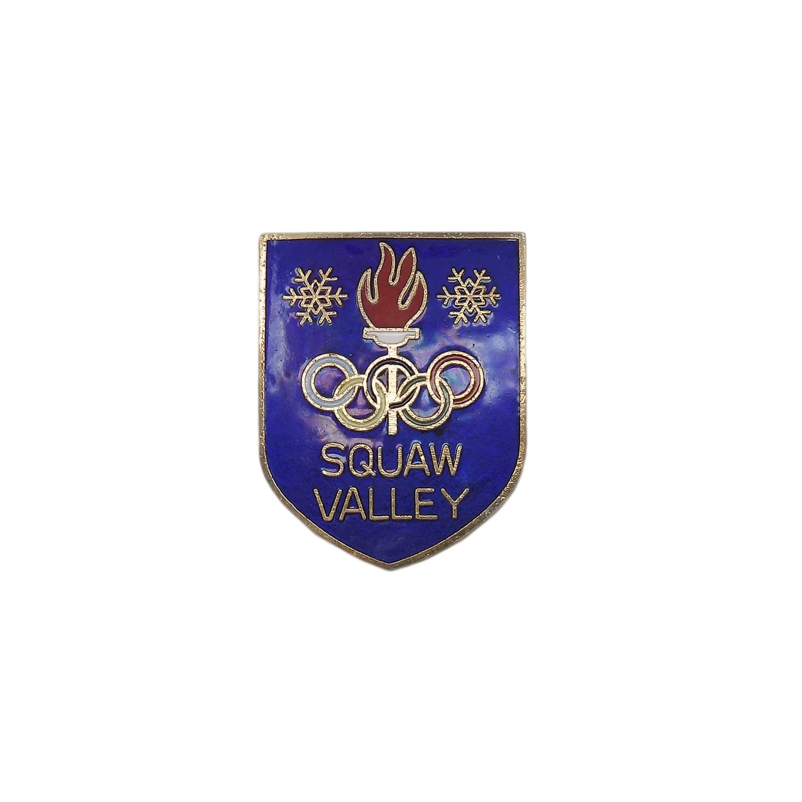 SQUAW VALLEY オリンピック ピンバッジ ブローチ トーチ 五輪