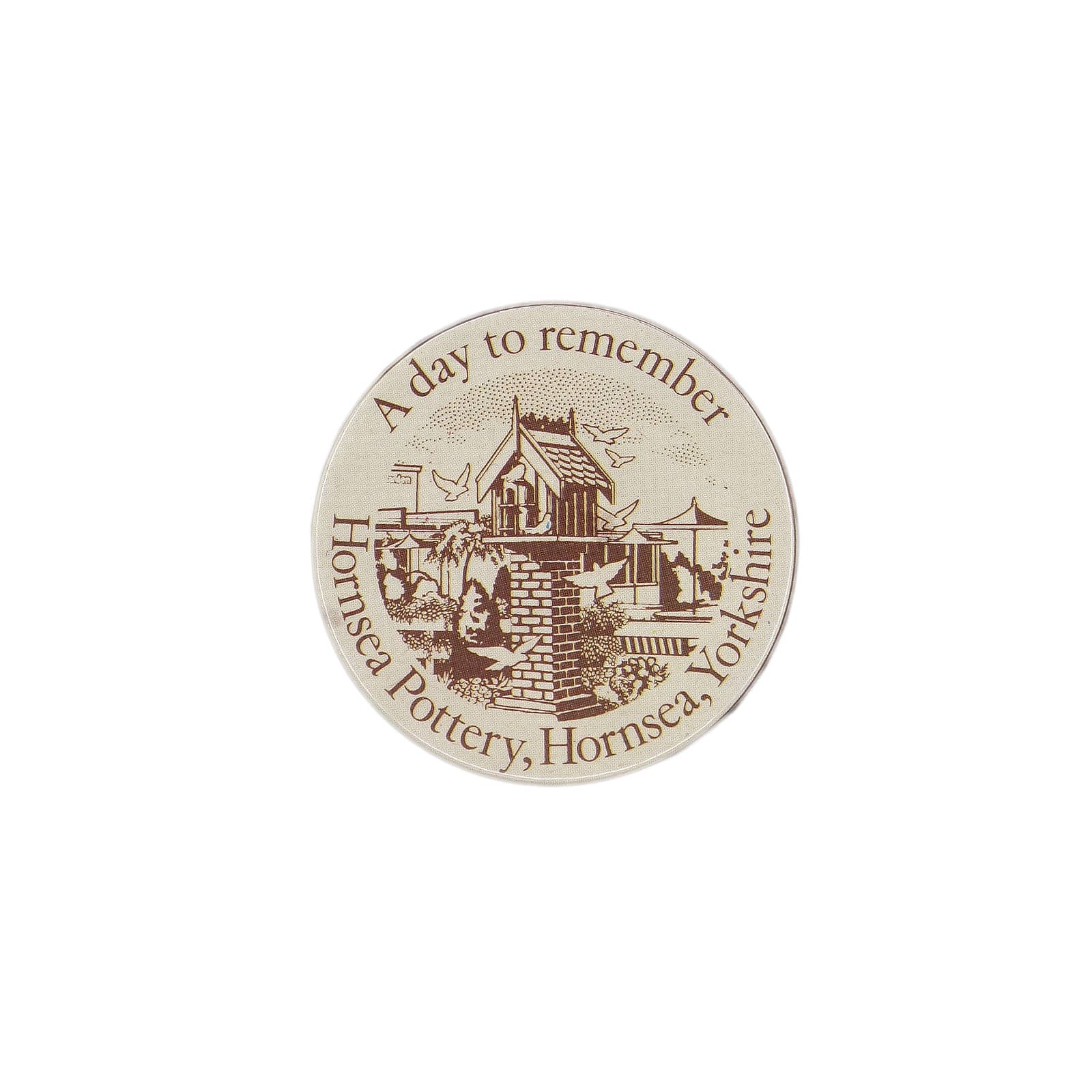 Hornsea Pottery 陶器メーカー ホーンジー 缶バッジ バッチ