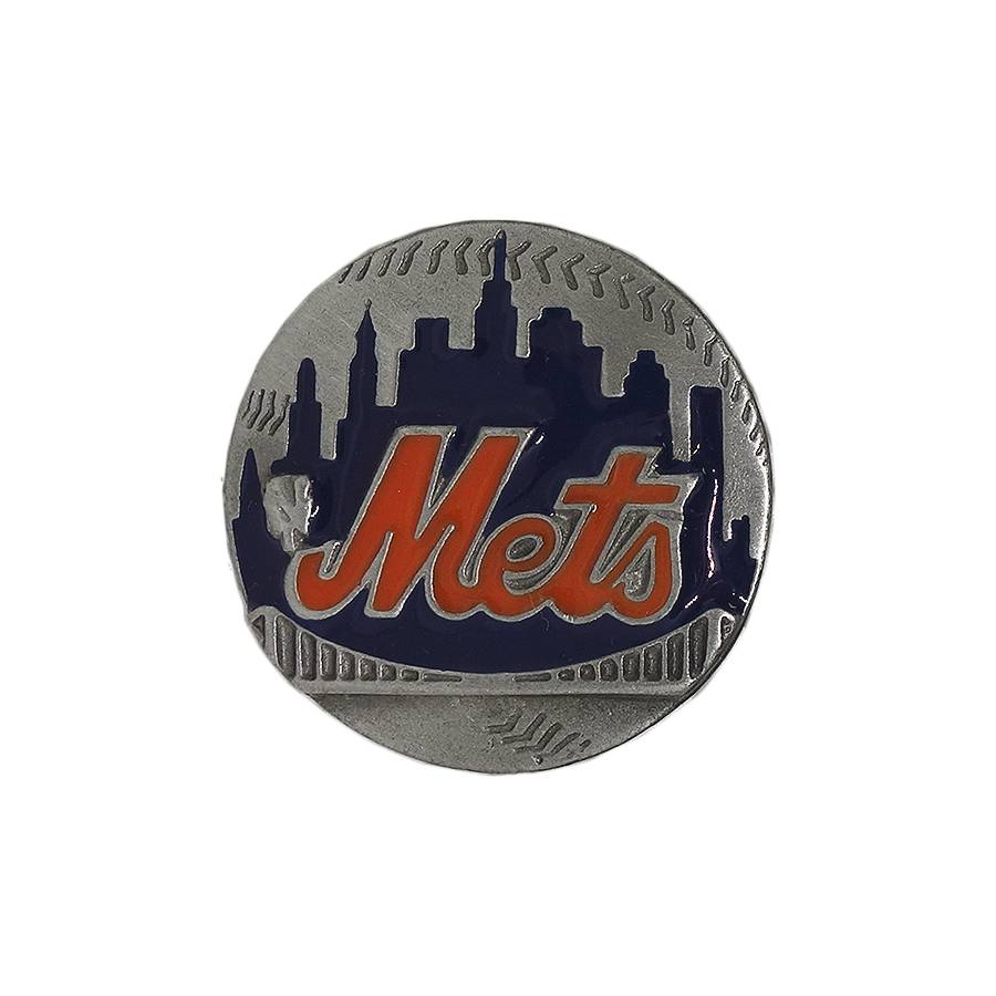 MLB ニューヨーク・メッツ ピンズ Mets メジャーリーグ ベースボール 留め具付き