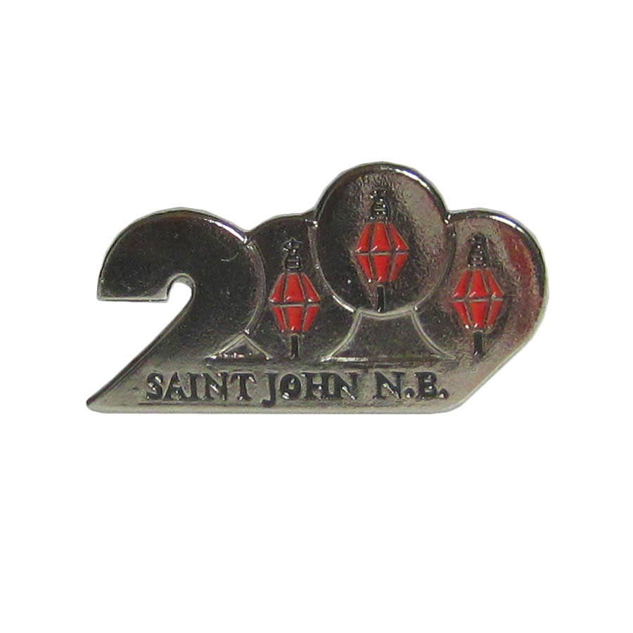 ピンズ カナダ SAINT JHON N.B. 留め具付き