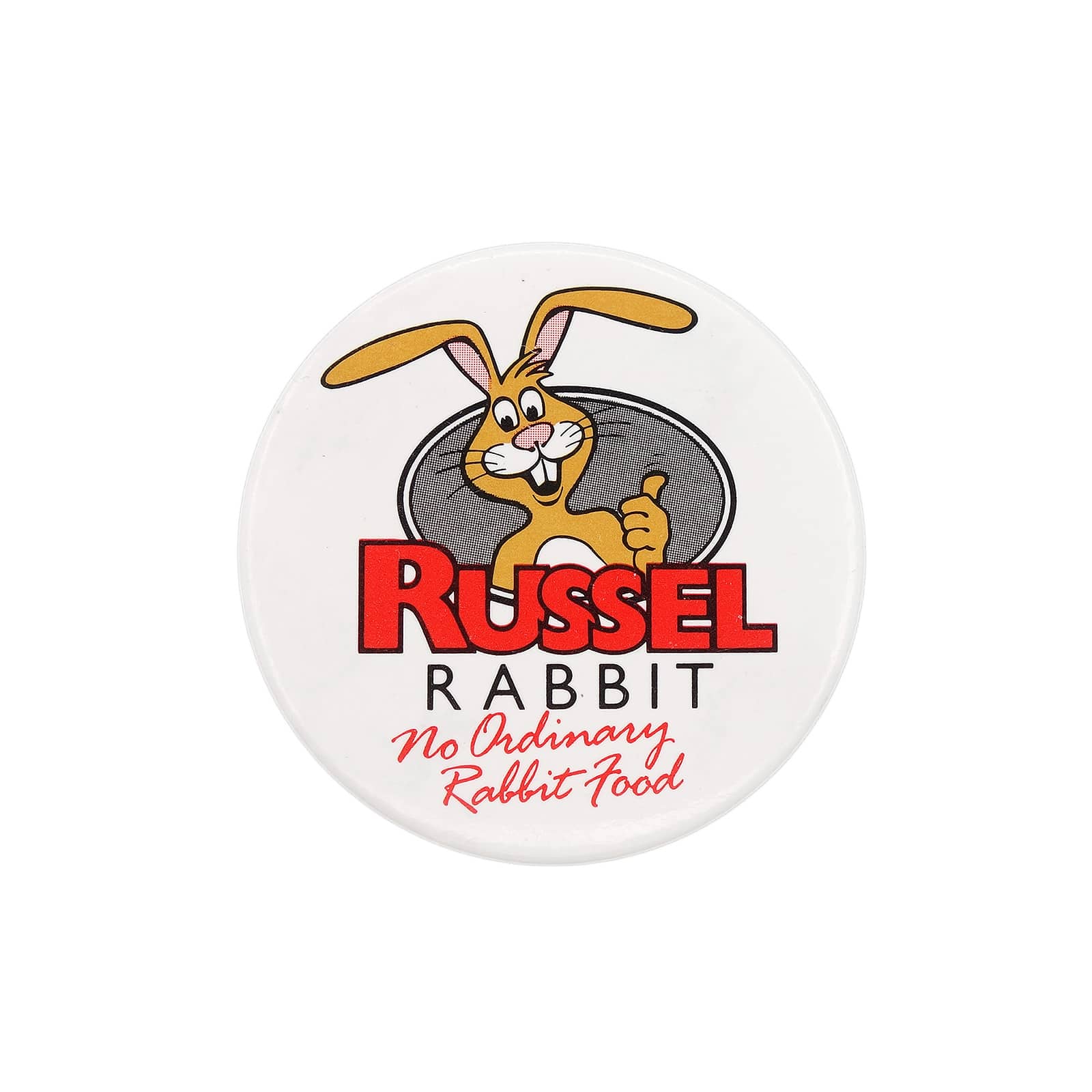 RUSSEL RABBIT ウサギ 缶バッジ バッチ