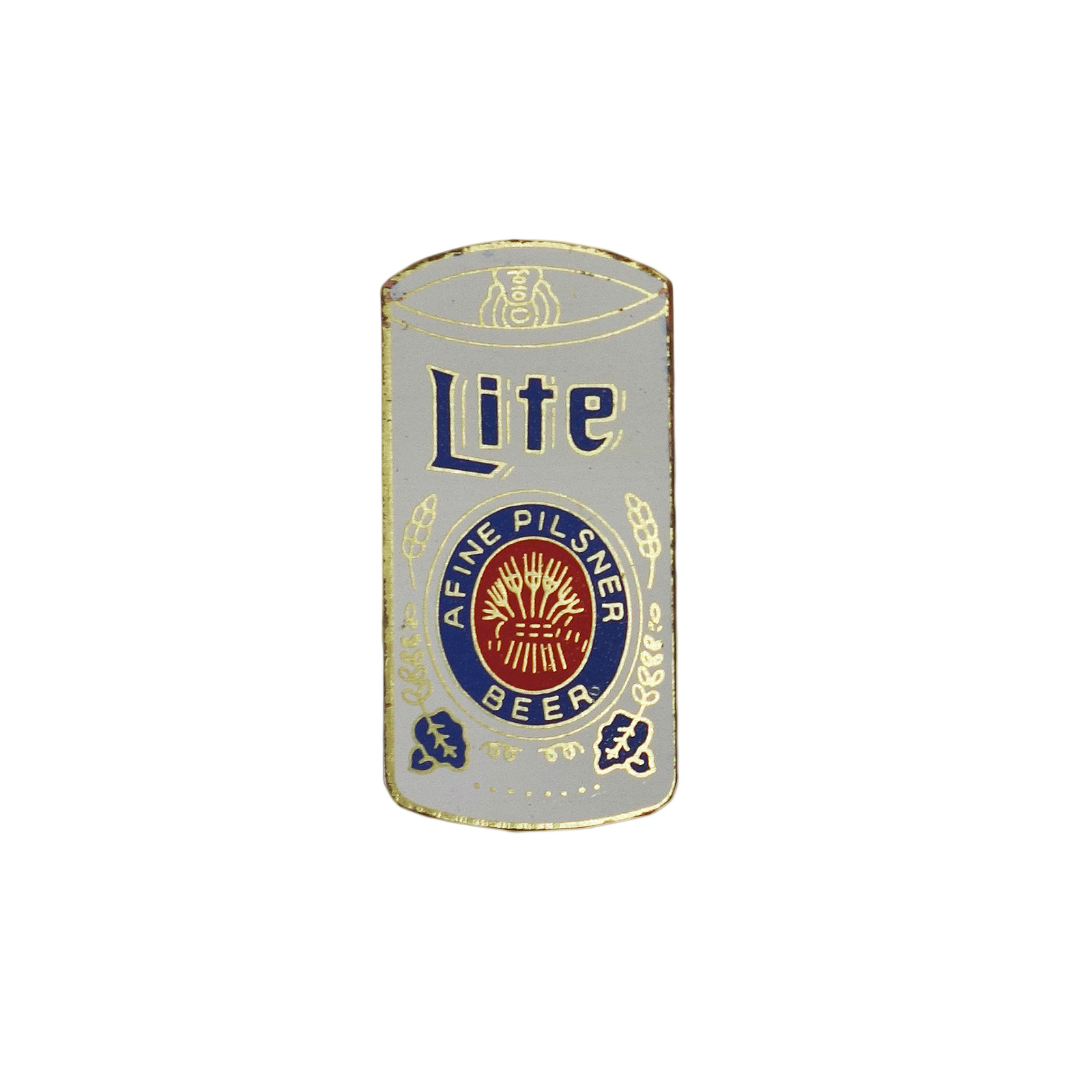 Lite A FINE PILSNER BEER ファインピルスナービール ピンズ お酒 留め具付き