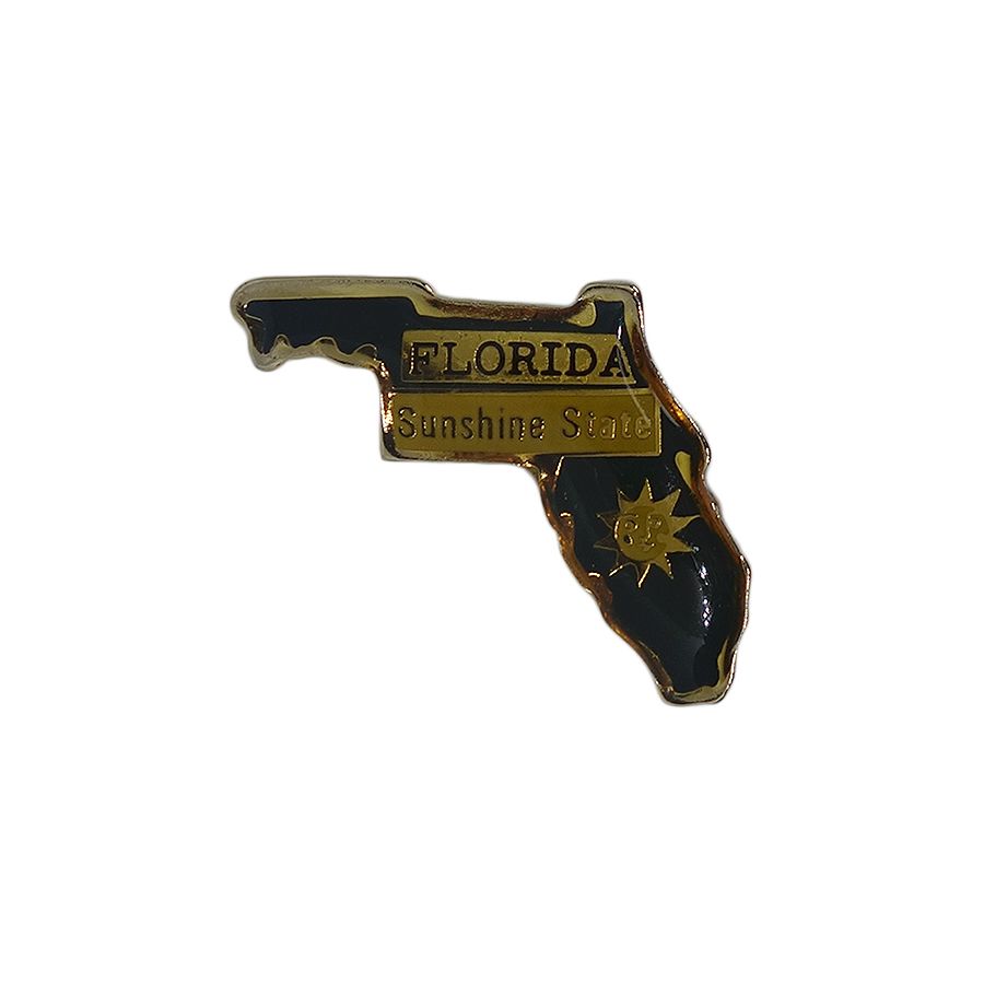 FLORIDA ピンズ フロリダ州 地図型