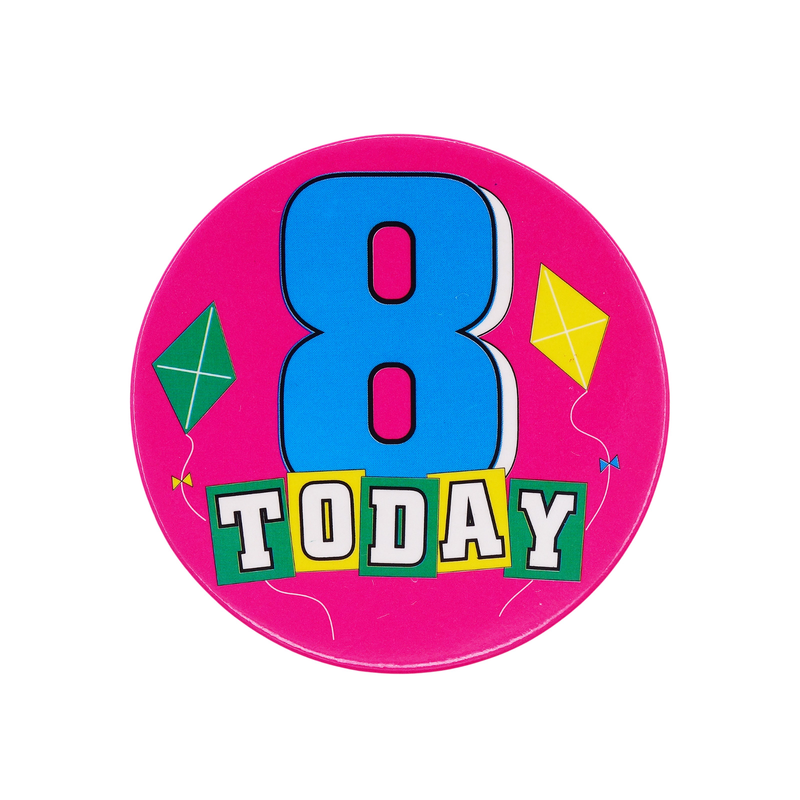 8 TODAY 缶バッジ バッチ 8歳 誕生日