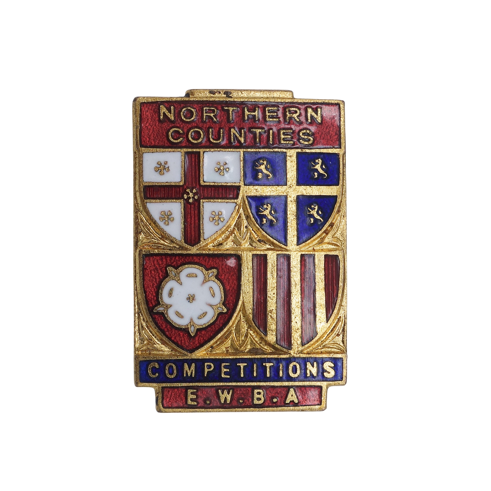 E.W.B.A. イングランド女子ボウリング協会 ピンバッジ ブローチ 英国 ローンボウルズ
