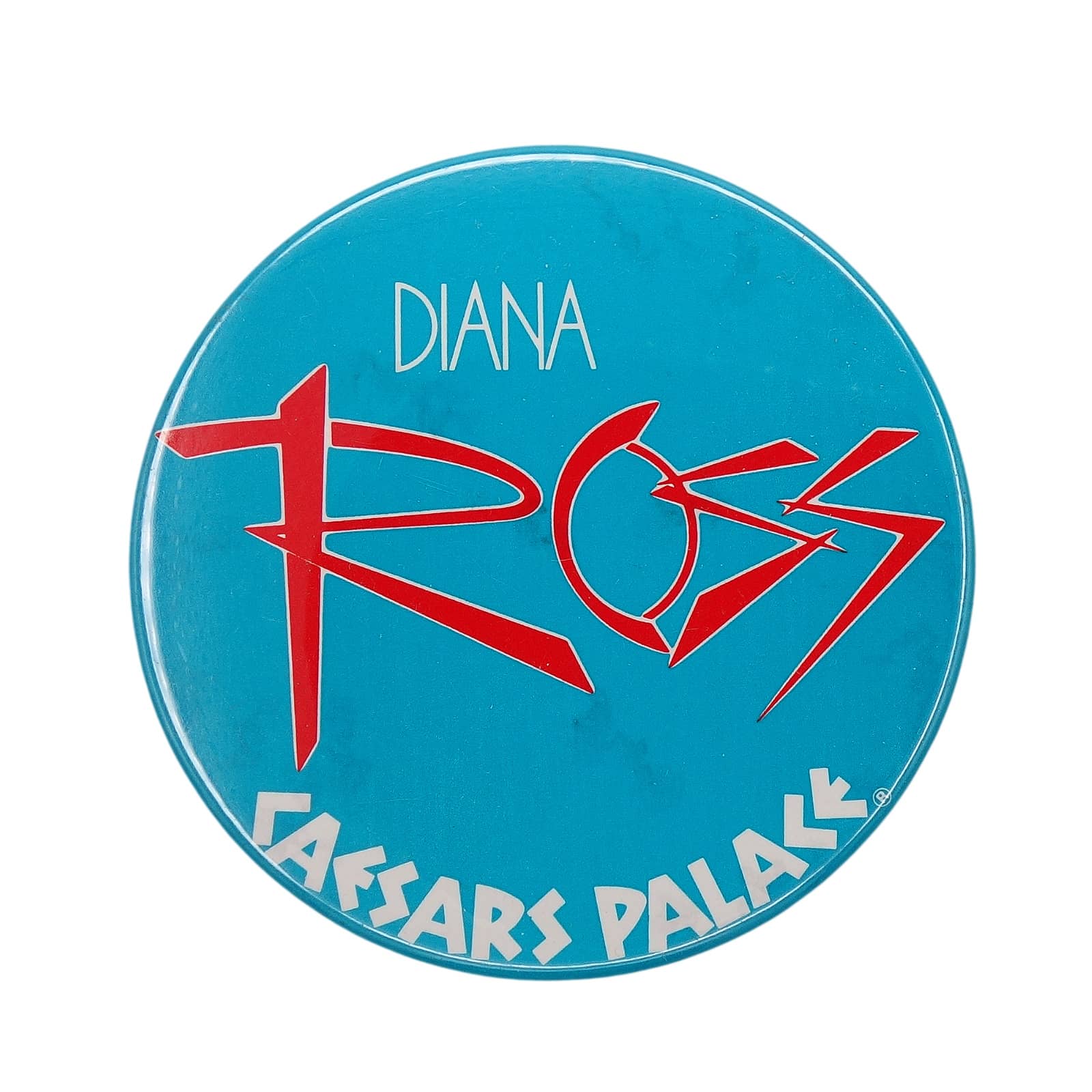 Diana Ross ダイアナ・ロス 缶バッジ 歌手 CAESARS PALACE