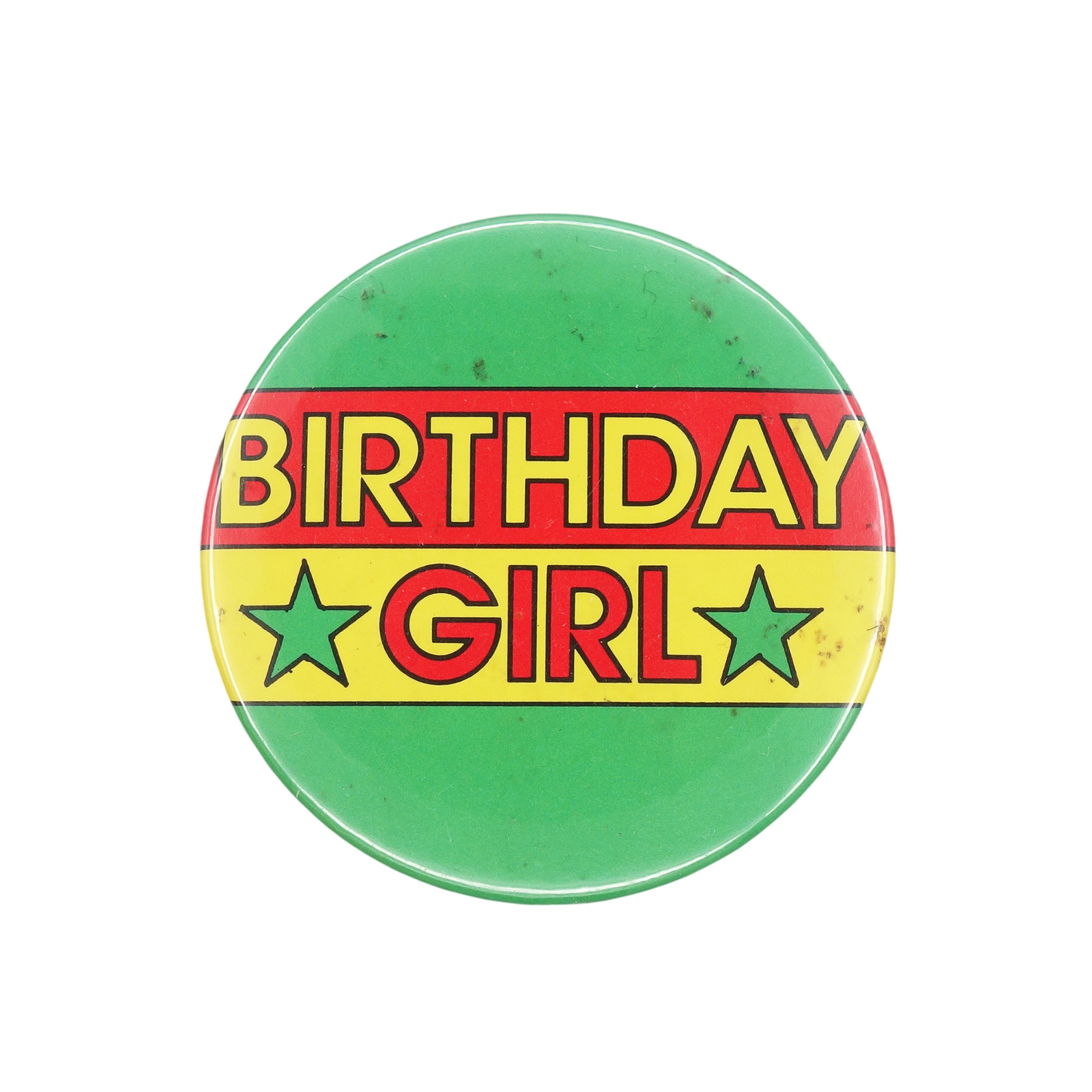 BIRTHDAY GIRL 缶バッジ バッチ 誕生日